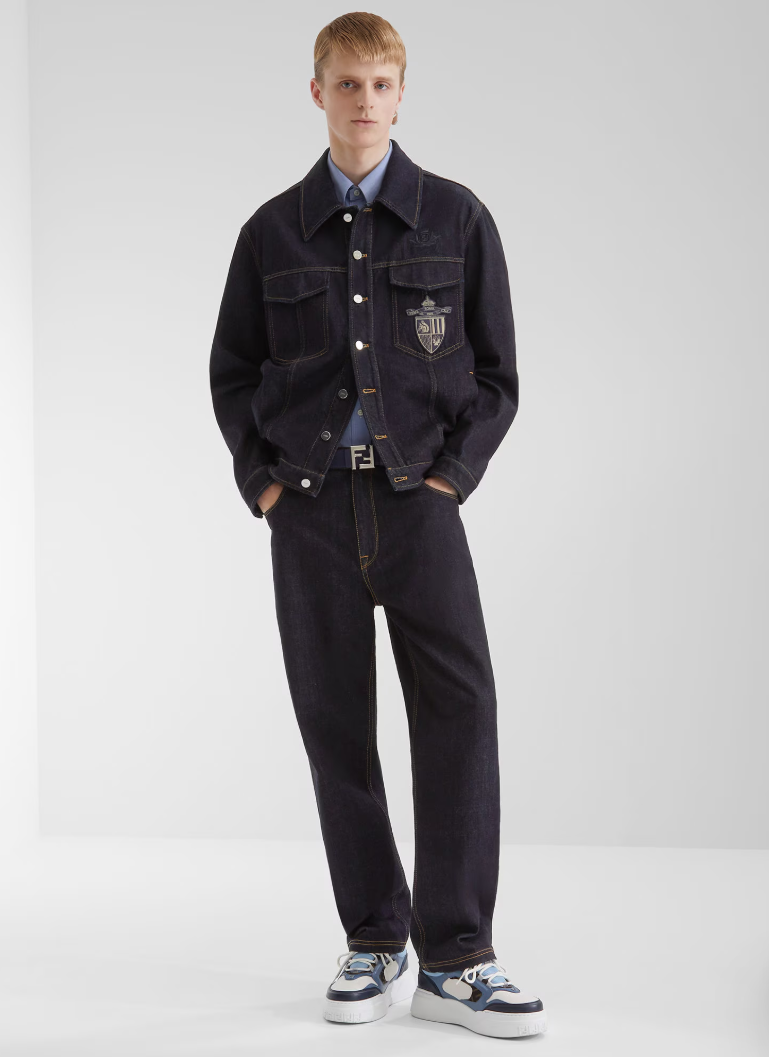 FEND1 2025SS Long Jeans