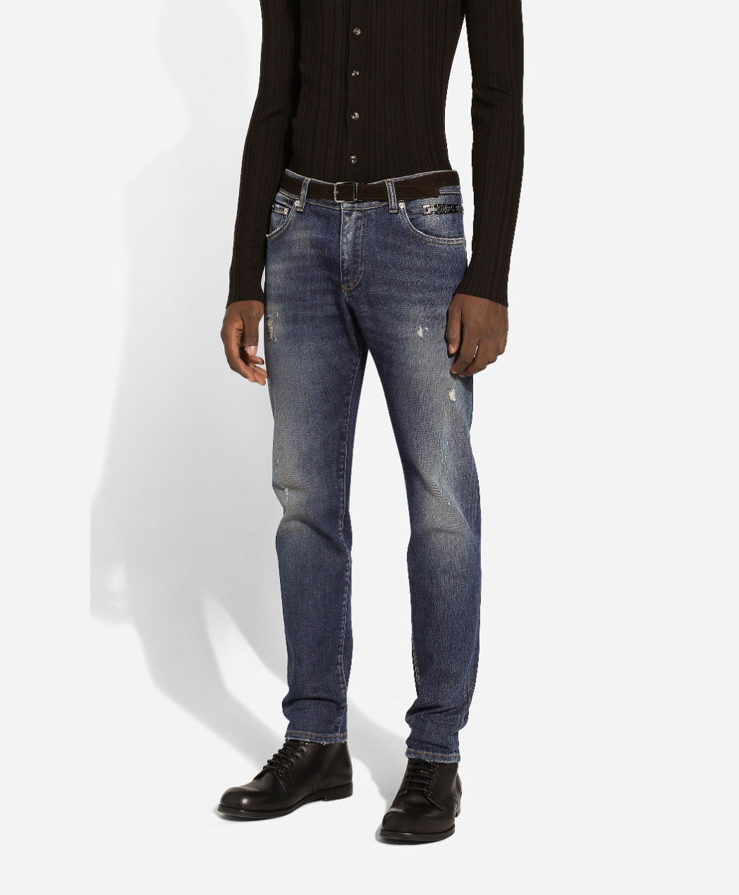 DOL*E&G Slim-fit stretch denim jeans