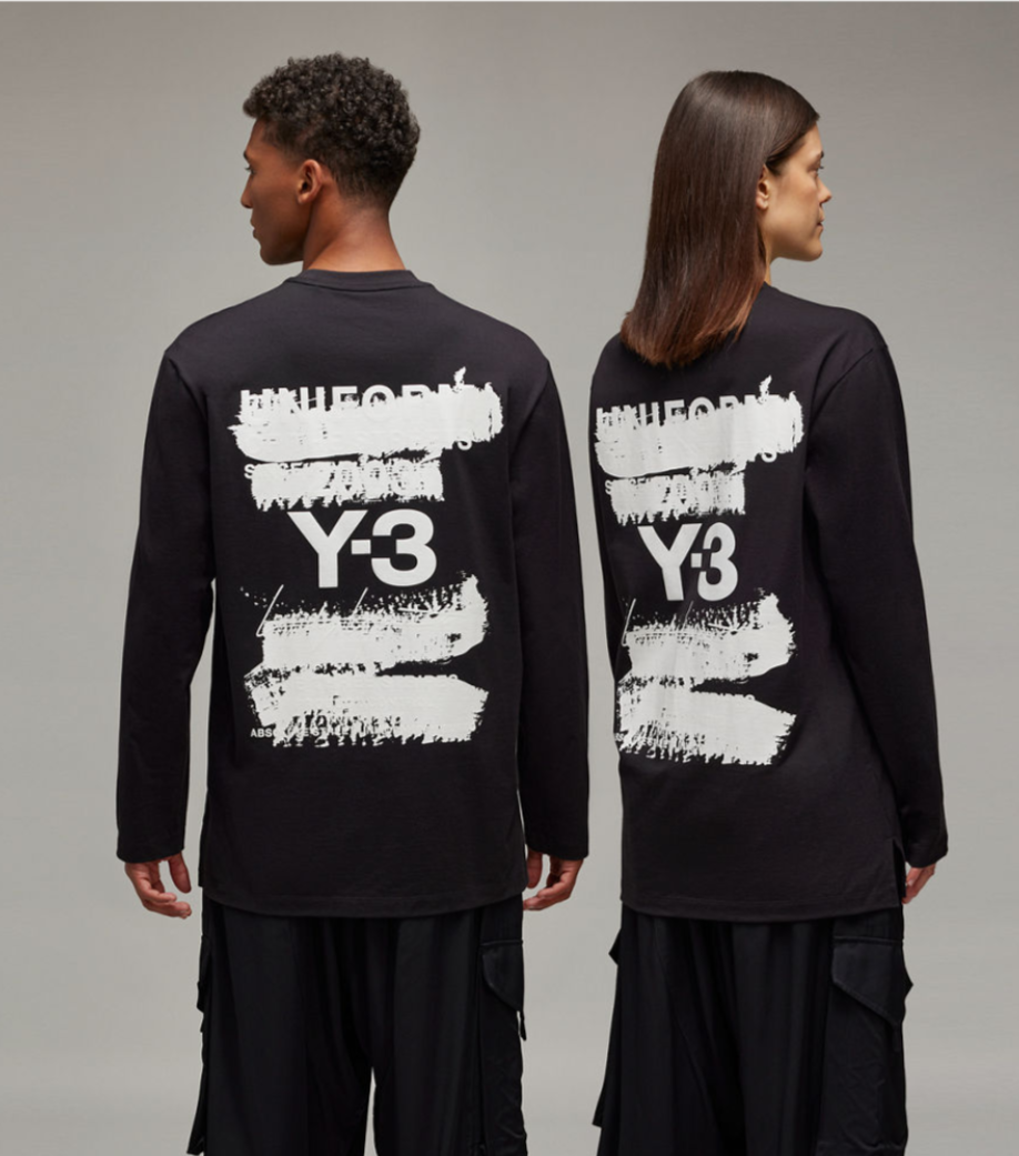Y---3 U GFX Cotton T-Shirt