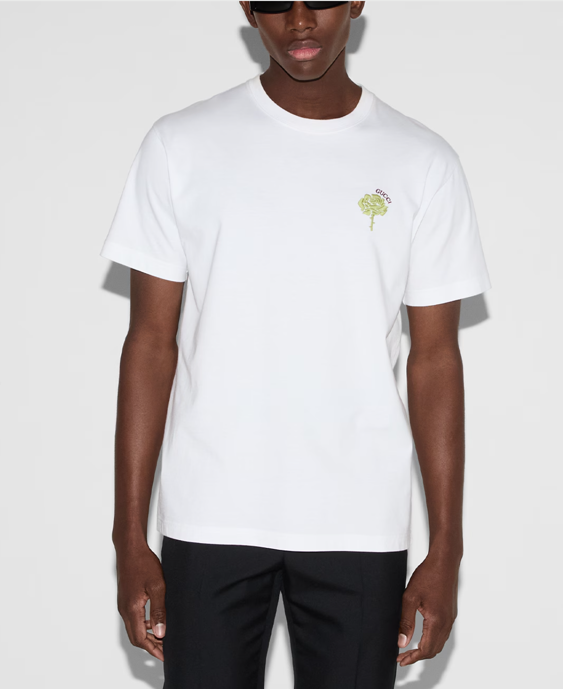 GUC* Cotton jersey T-shirt with embroidery