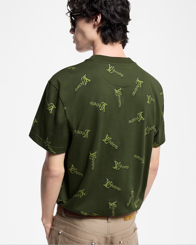 LOUI*V Jacquard Cotton T-Shirt