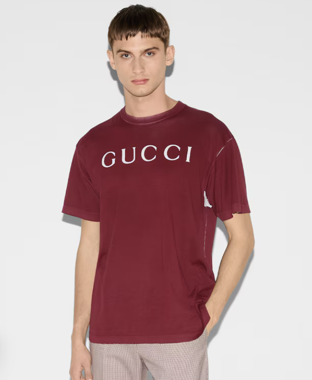 GUC* Cotton jersey T-shirt with print