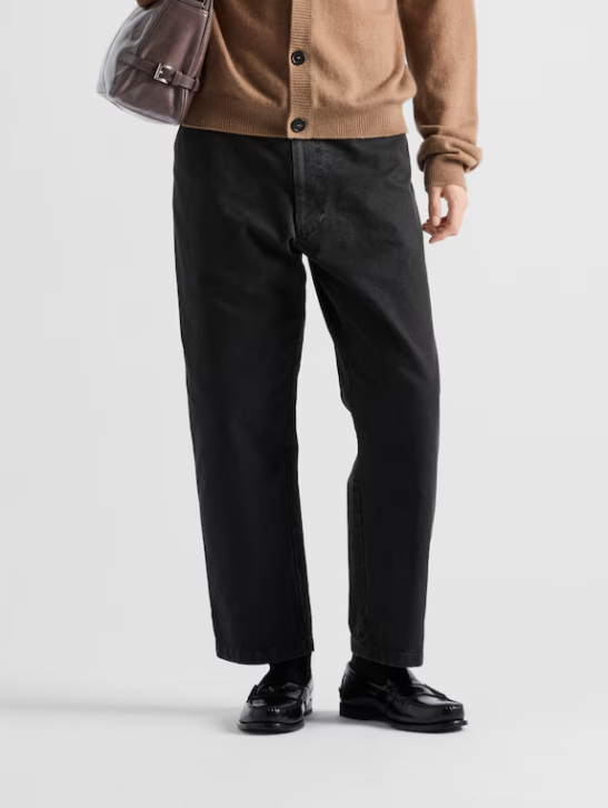 PRA* Cotton trousers