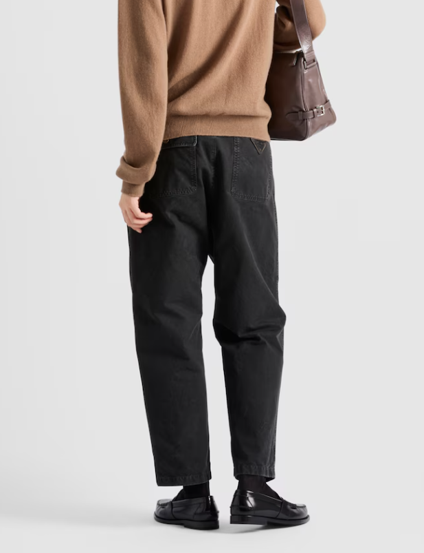 PRA* Cotton trousers