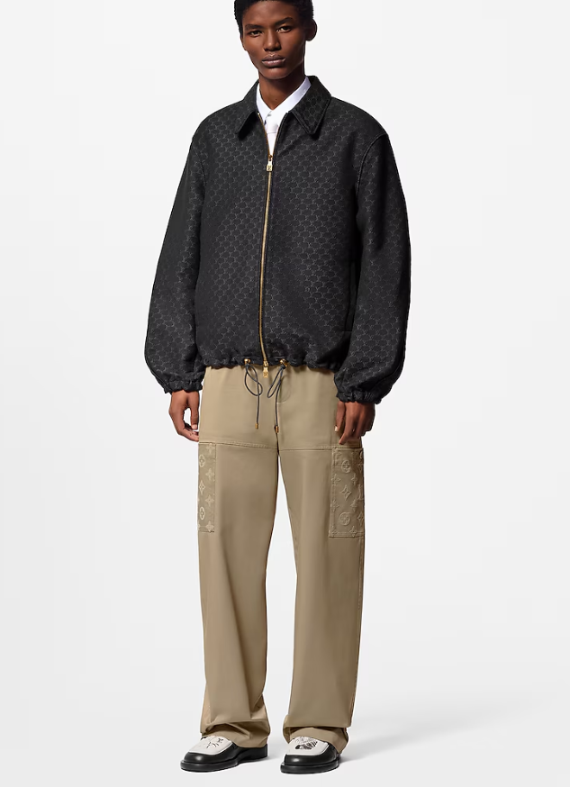 LOUI*V Cotton Blend Blouson