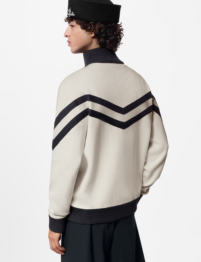LOUI*V Knitted Cotton Sailor Blouson