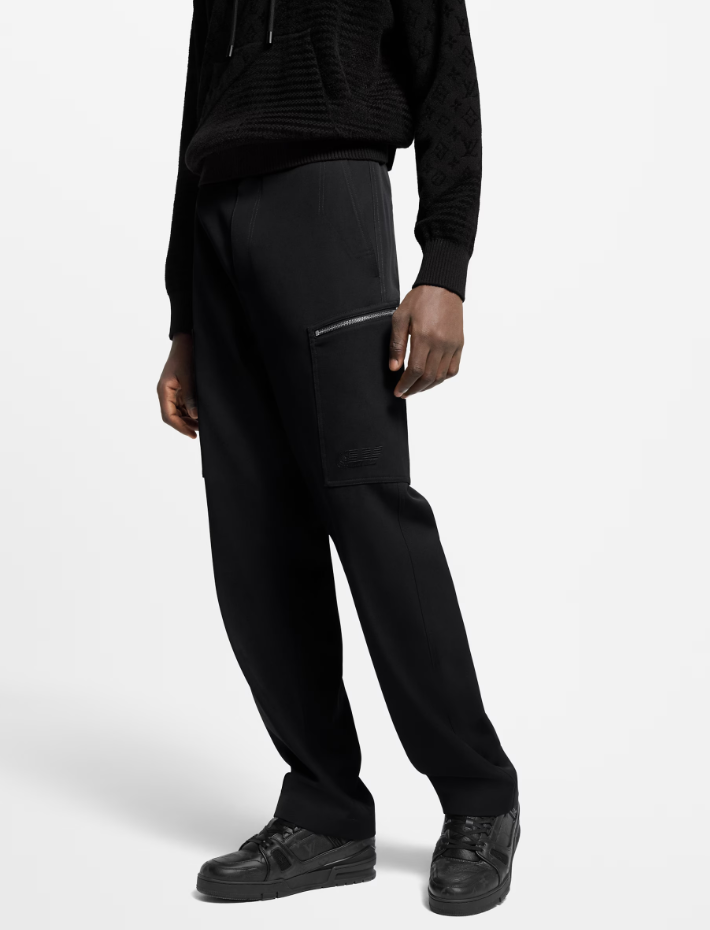 LOUI*V Tailored Wool Cargo Pants