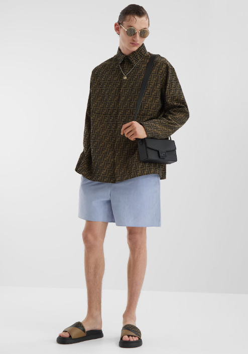 FEND1 FF jacquard fabric jacket