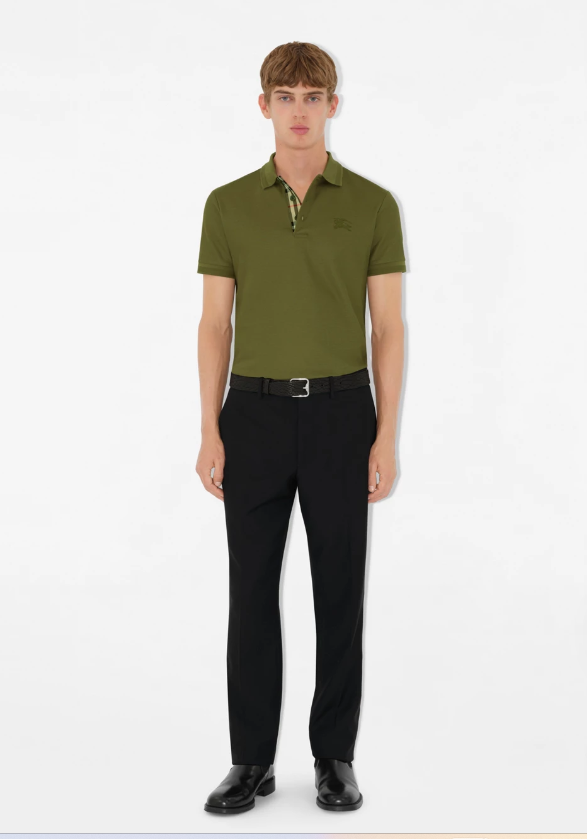 BURB* Cotton Polo Shirt