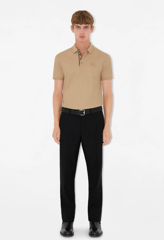 BURB* Cotton Polo Shirt