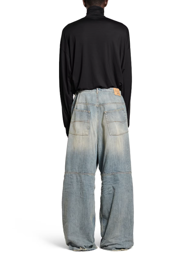 BALENC* Men's Baggy Pants in Light Blue