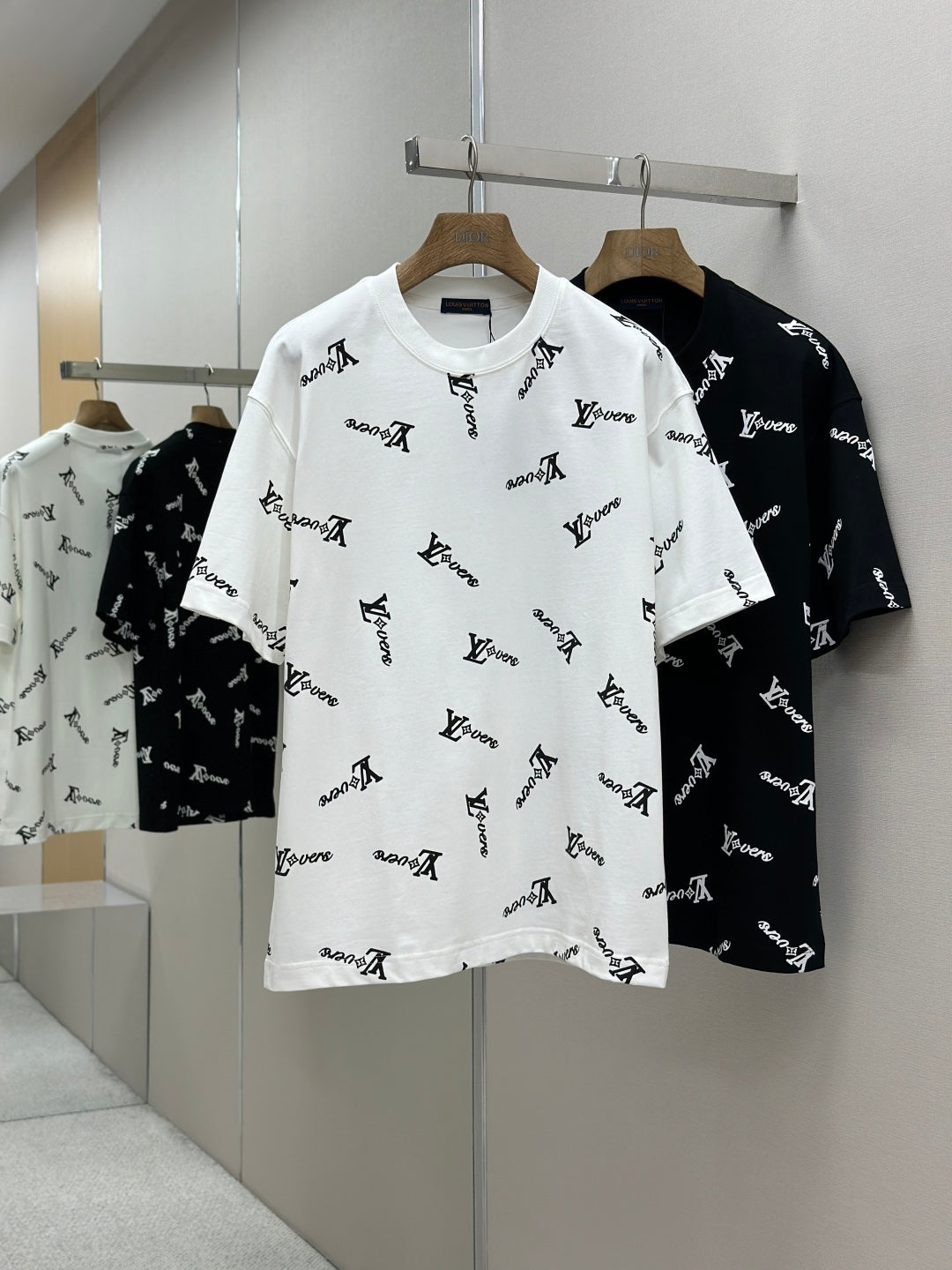 LOUI*V Jacquard Cotton T-Shirt