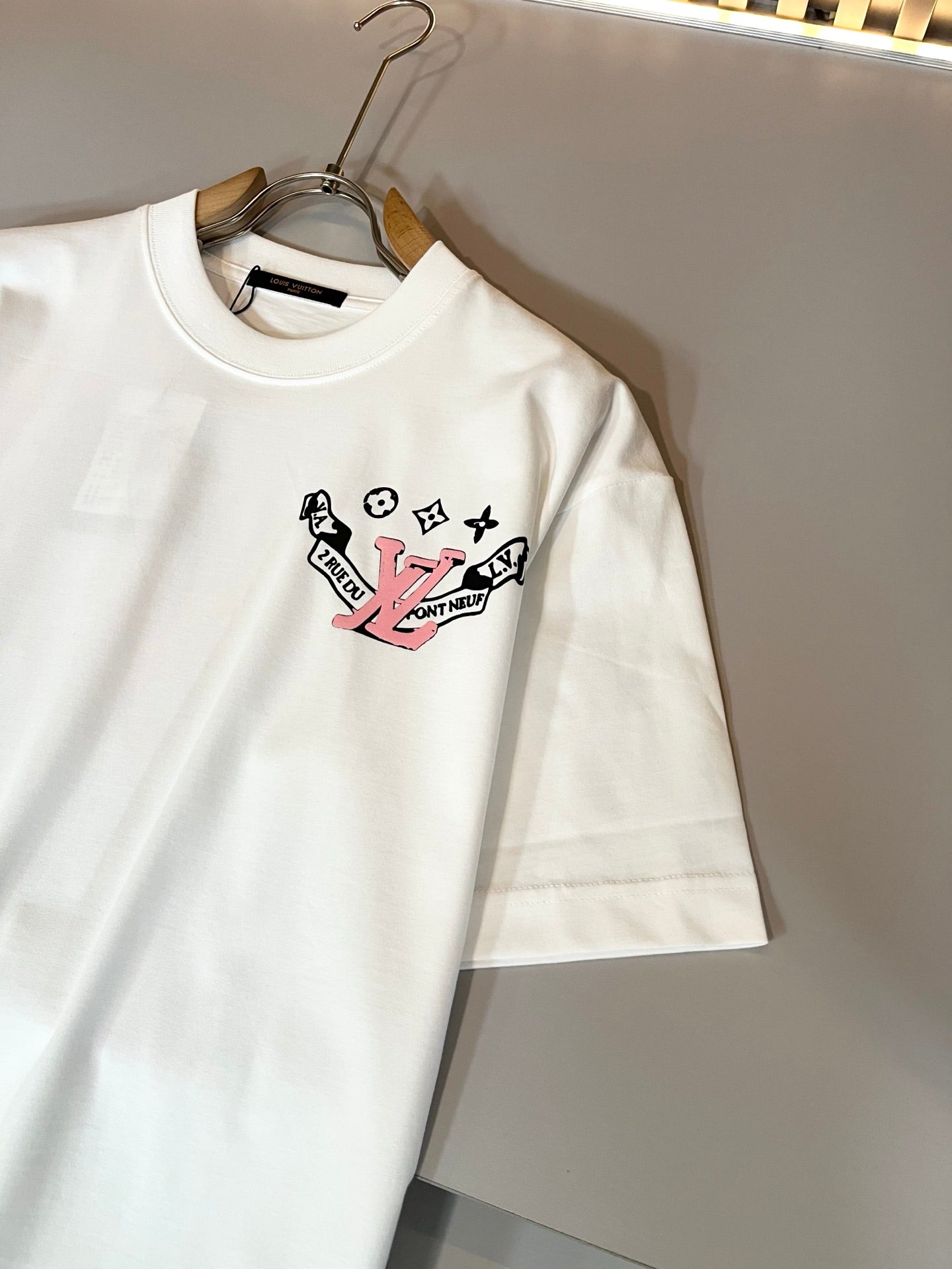 LOUI*V 2025ss new cotton t-shirt printing