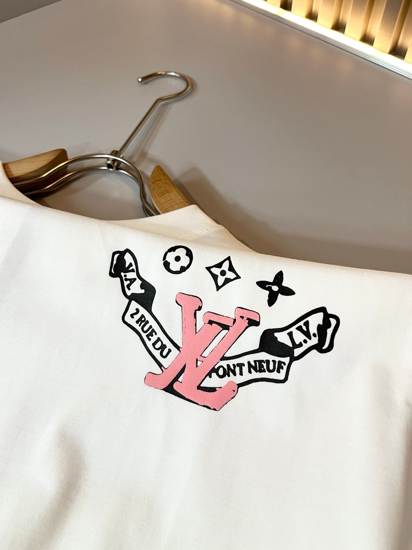 LOUI*V 2025ss new cotton t-shirt printing
