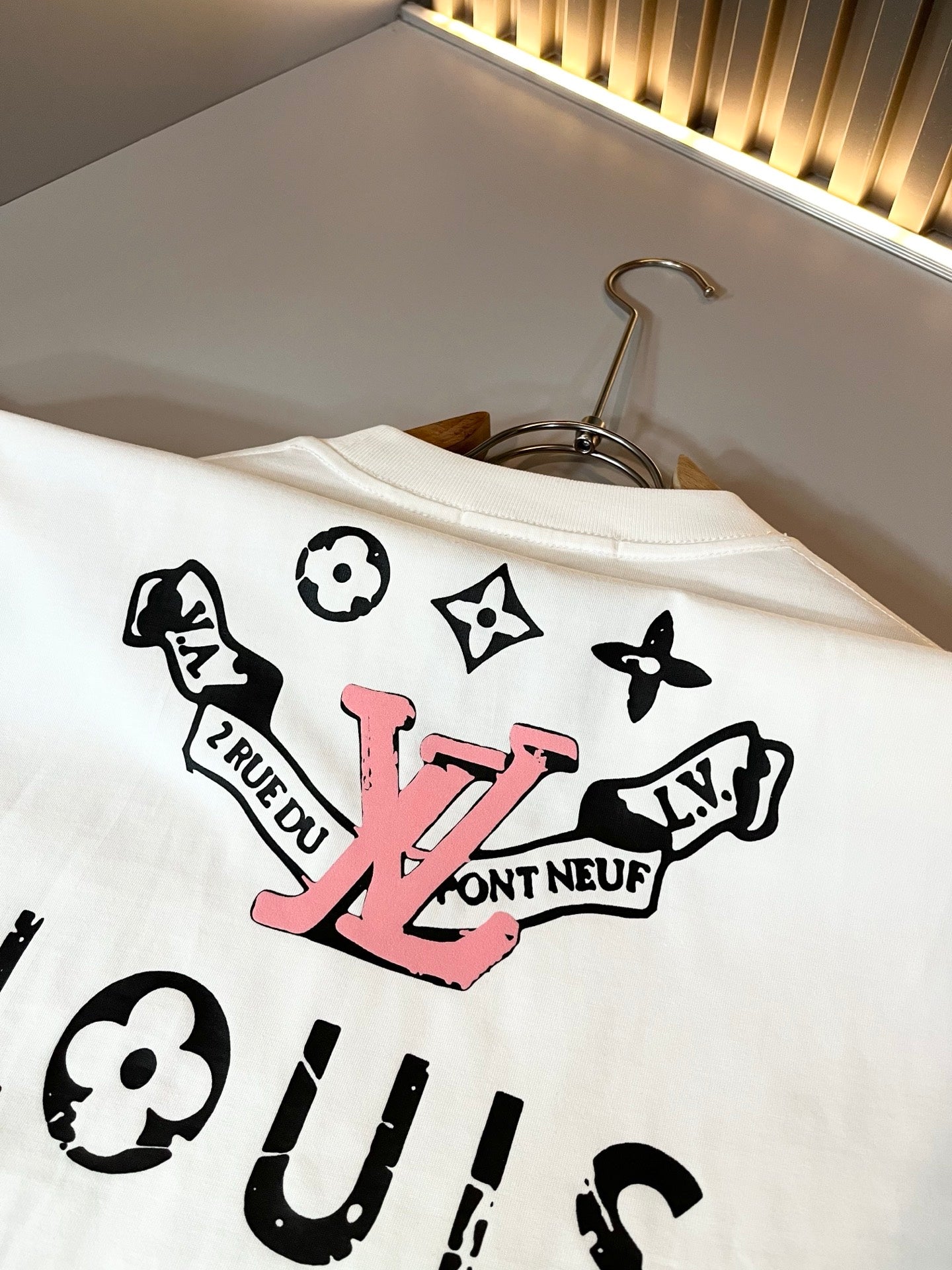 LOUI*V 2025ss new cotton t-shirt printing