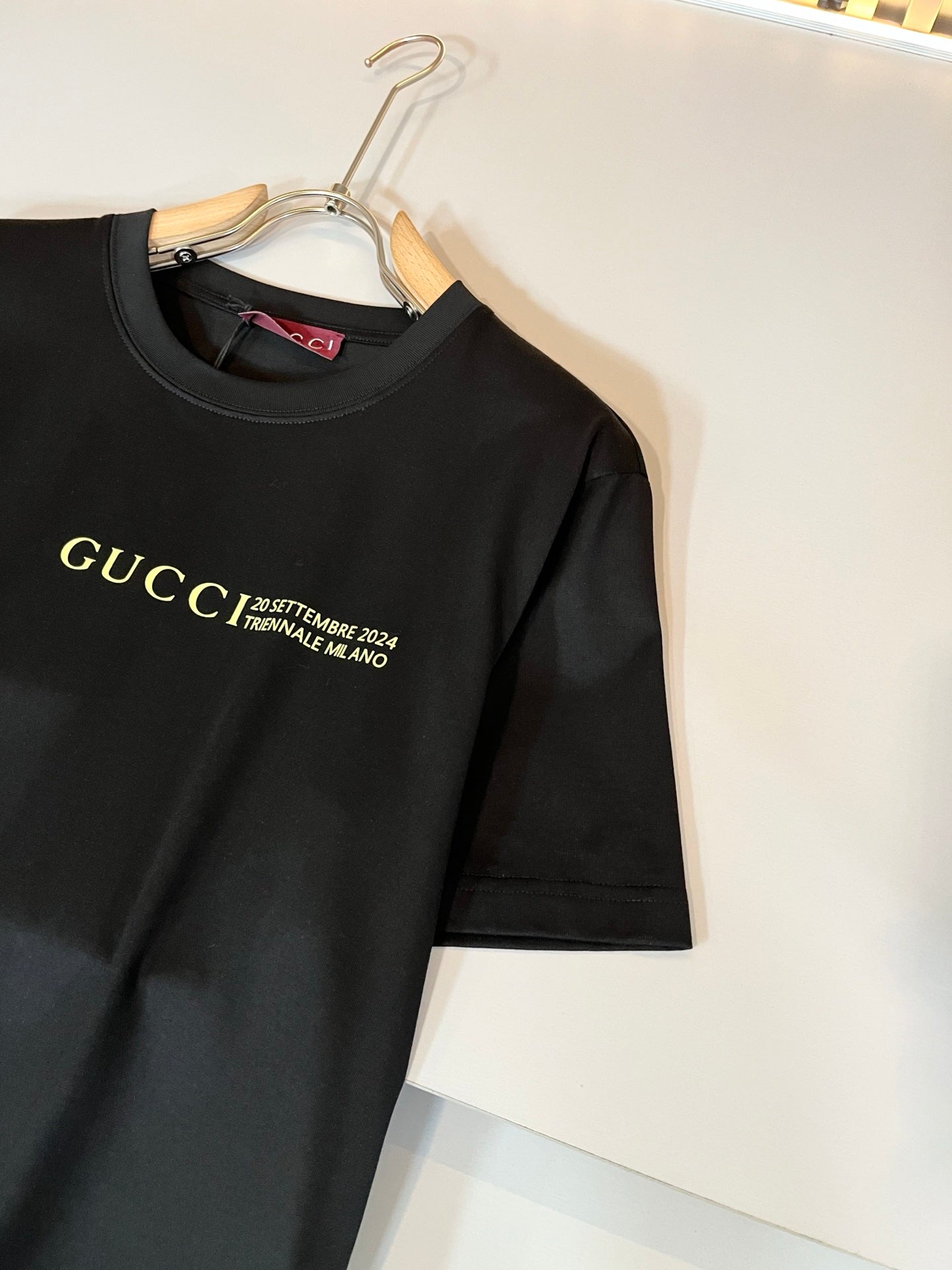 GUC* 2025ss new cotton leisure t-shirt