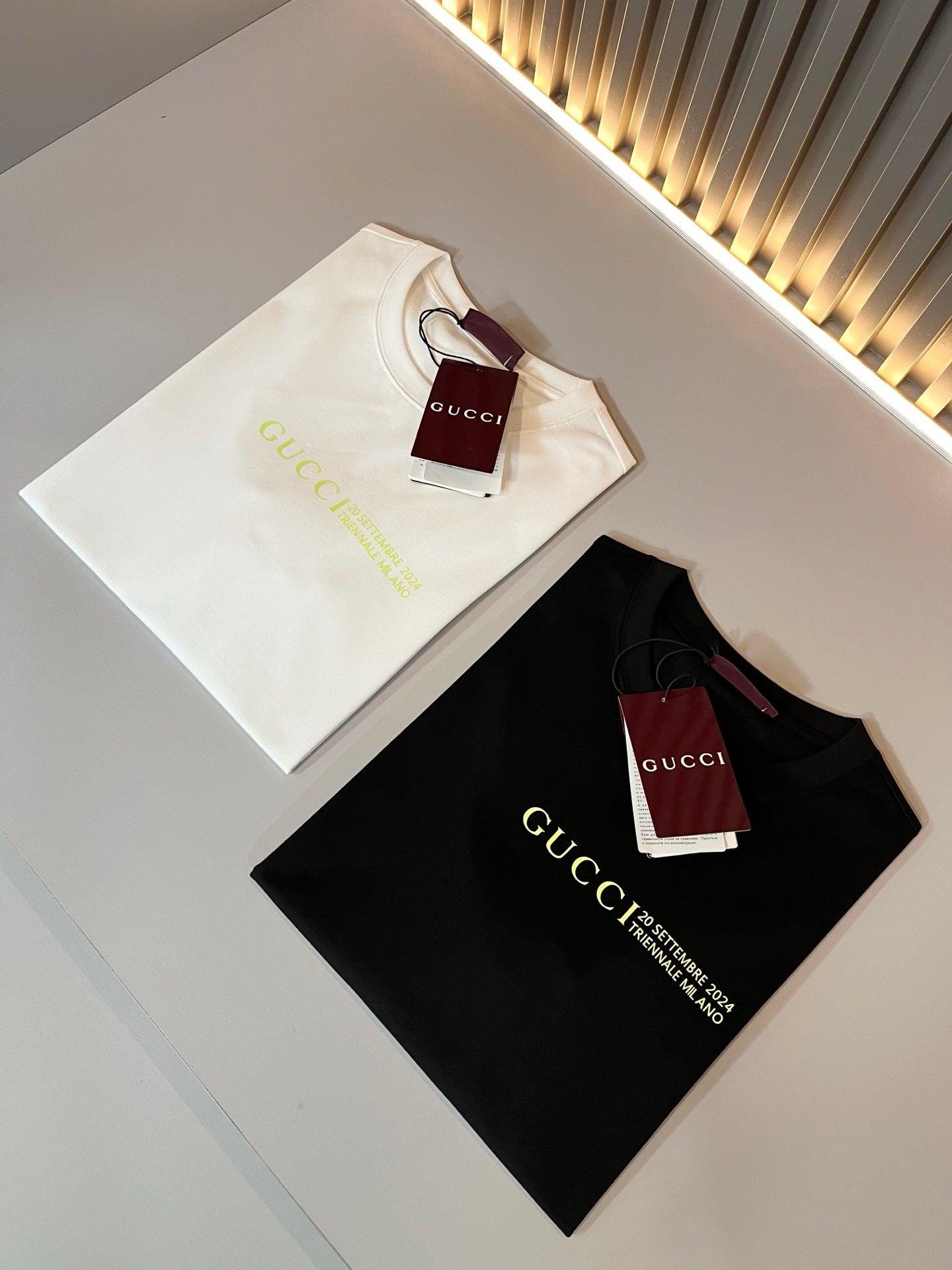 GUC* 2025ss new cotton leisure t-shirt