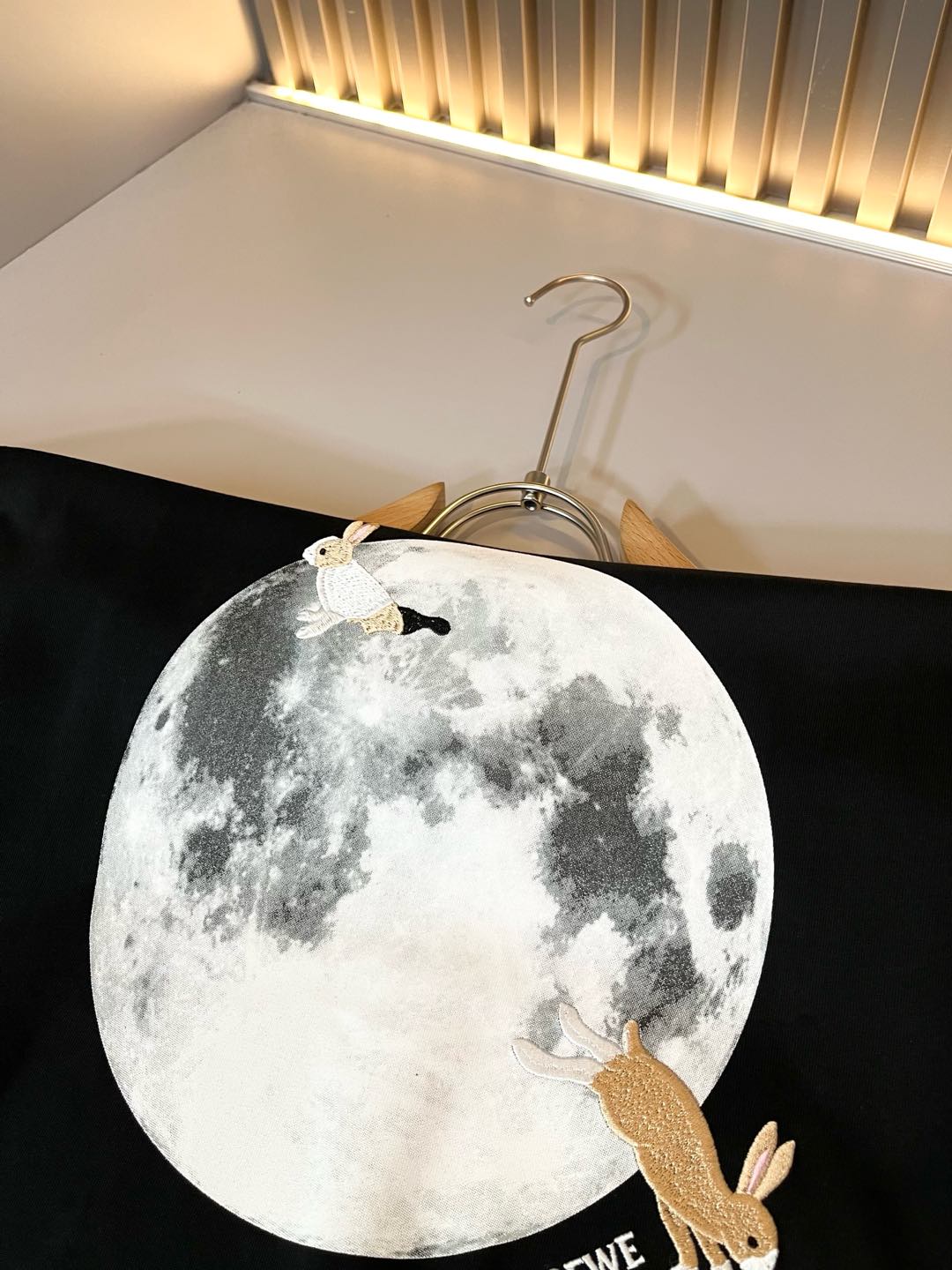 LOE*W 2025ss new moon pattern t-shirt