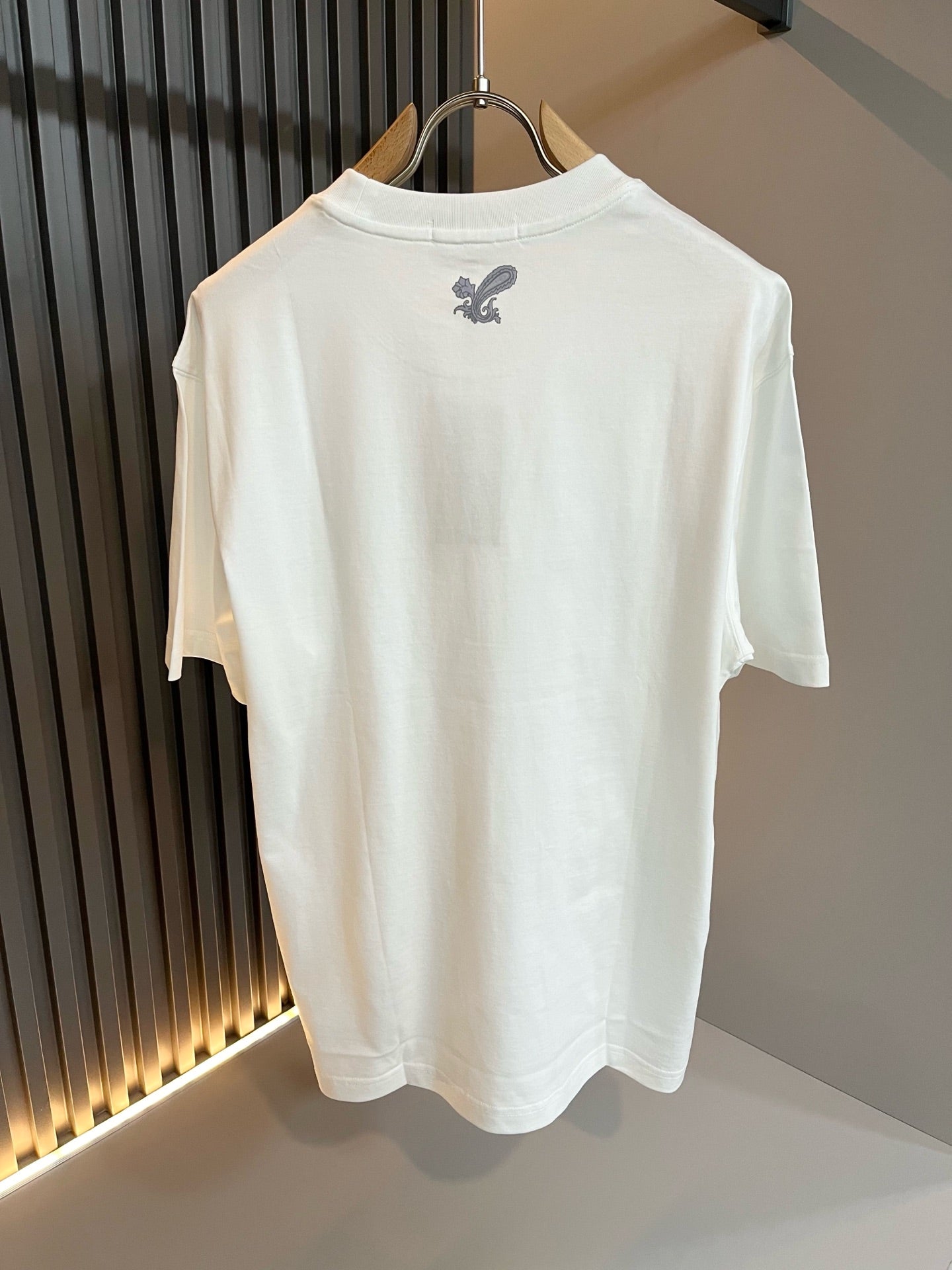 BURB* 2025ss graphic print t-shirt cotton