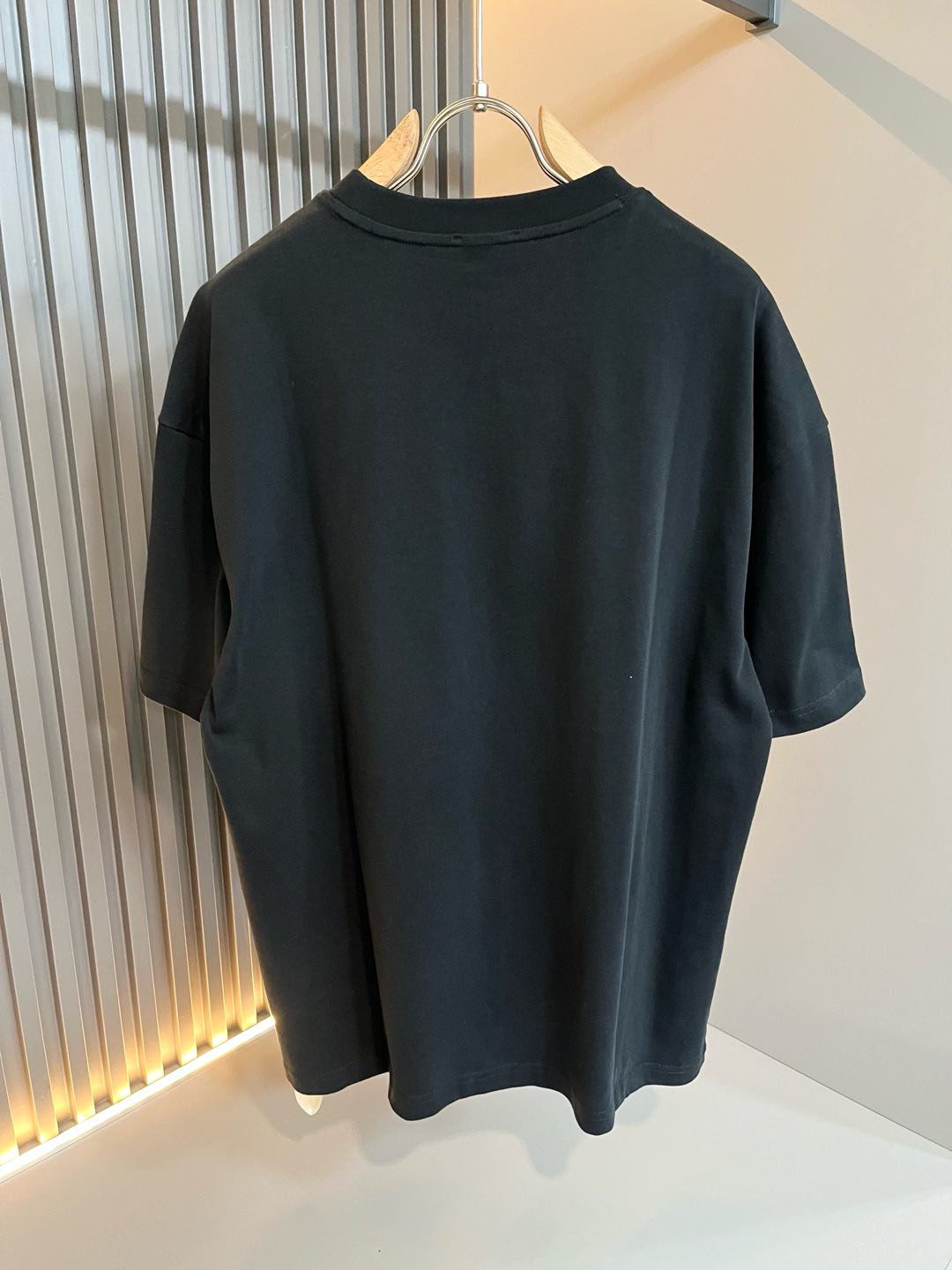 FEND1 2025ss letter logo embroidered t-shirt