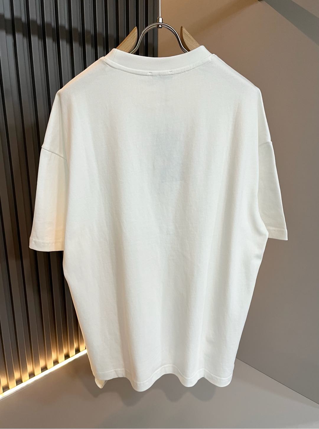 FEND1 2025ss letter logo embroidered t-shirt