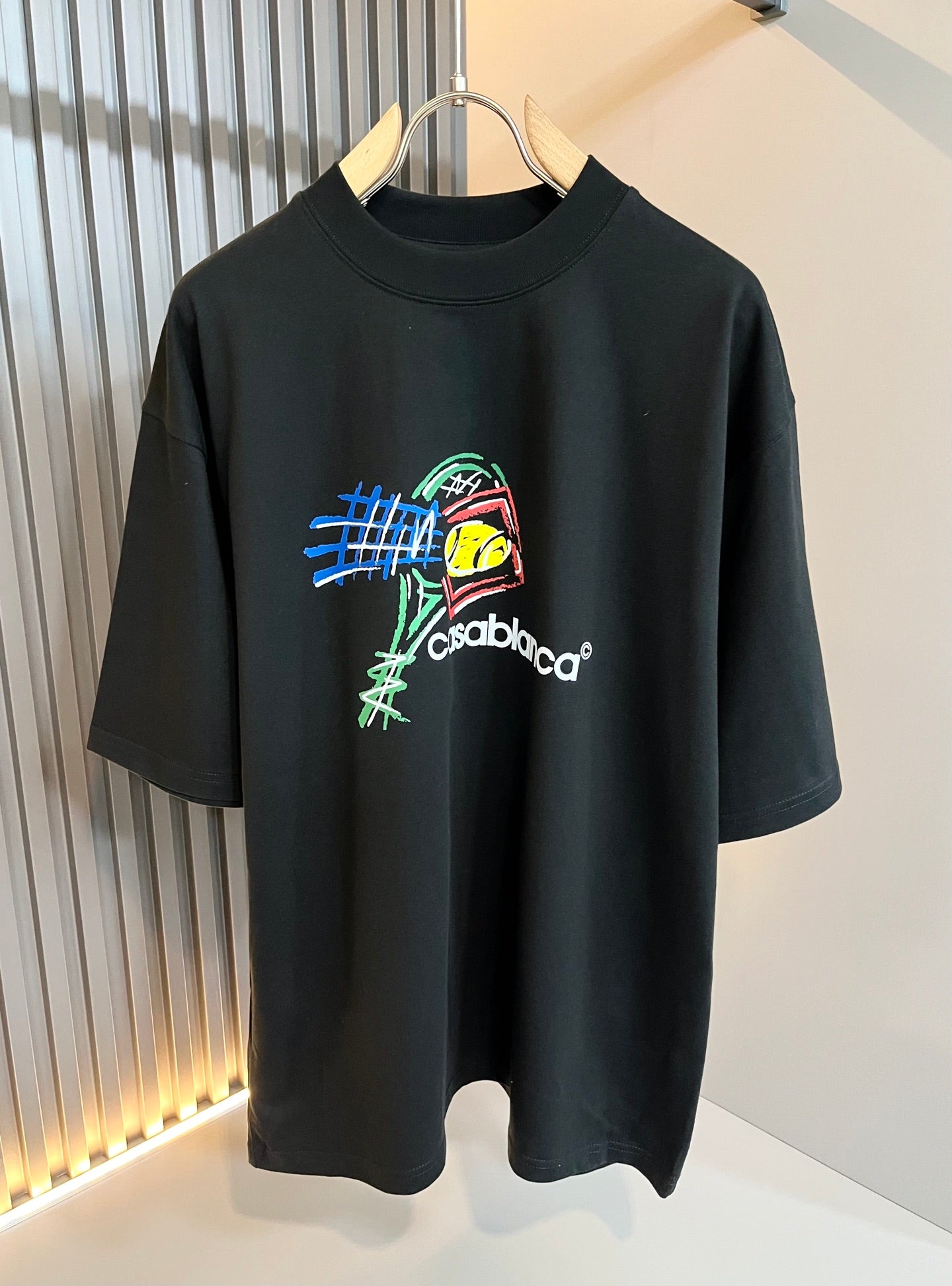 CASA 2025 new Printed T-shirt Cotton fabric
