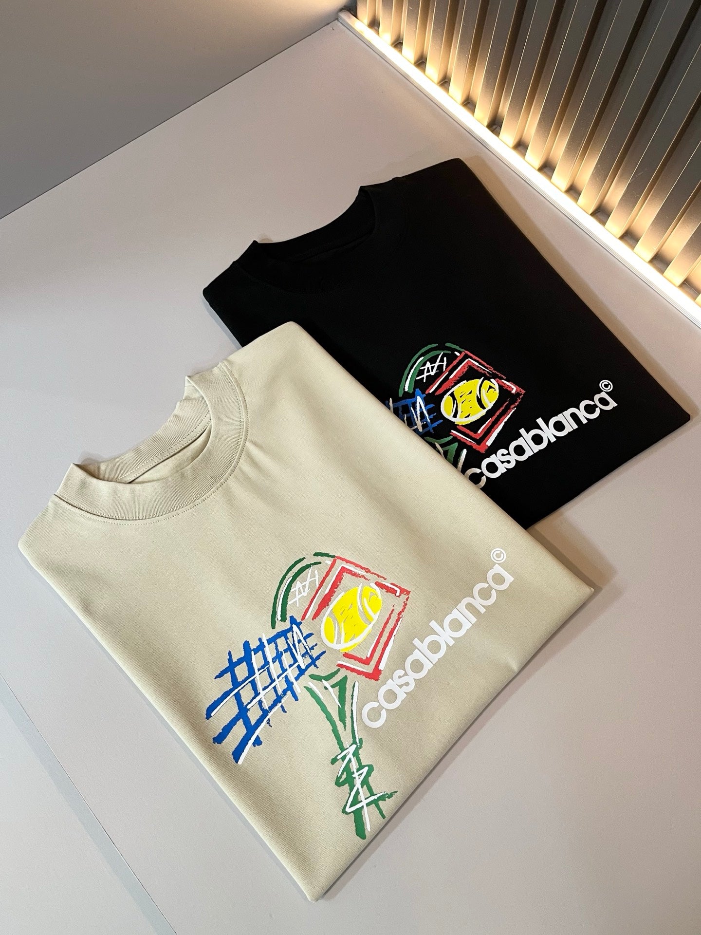CASA 2025 new Printed T-shirt Cotton fabric