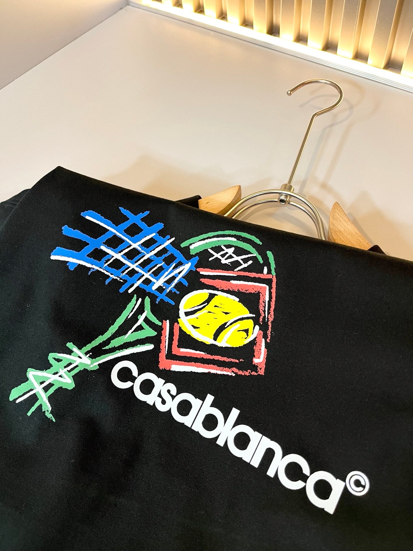 CASA 2025 new Printed T-shirt Cotton fabric