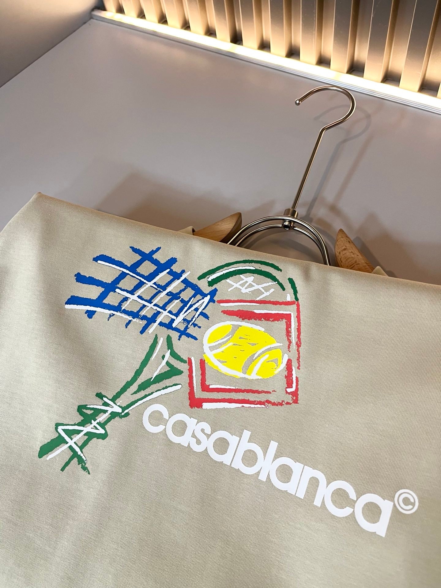 CASA 2025 new Printed T-shirt Cotton fabric