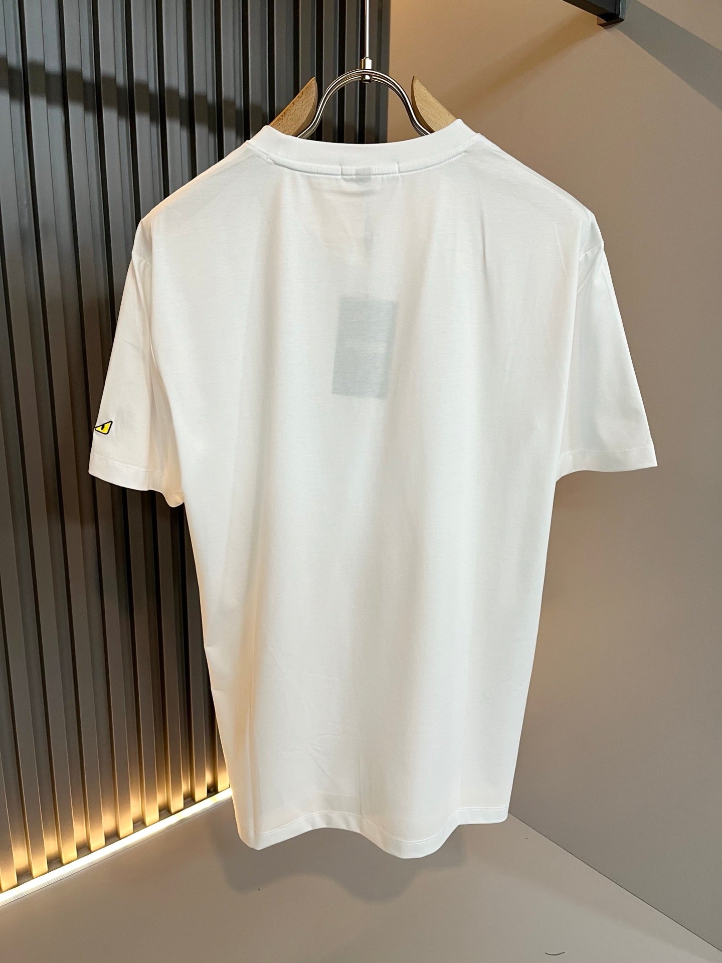 FEND1 2025ss new t-shirt Pattern lamination