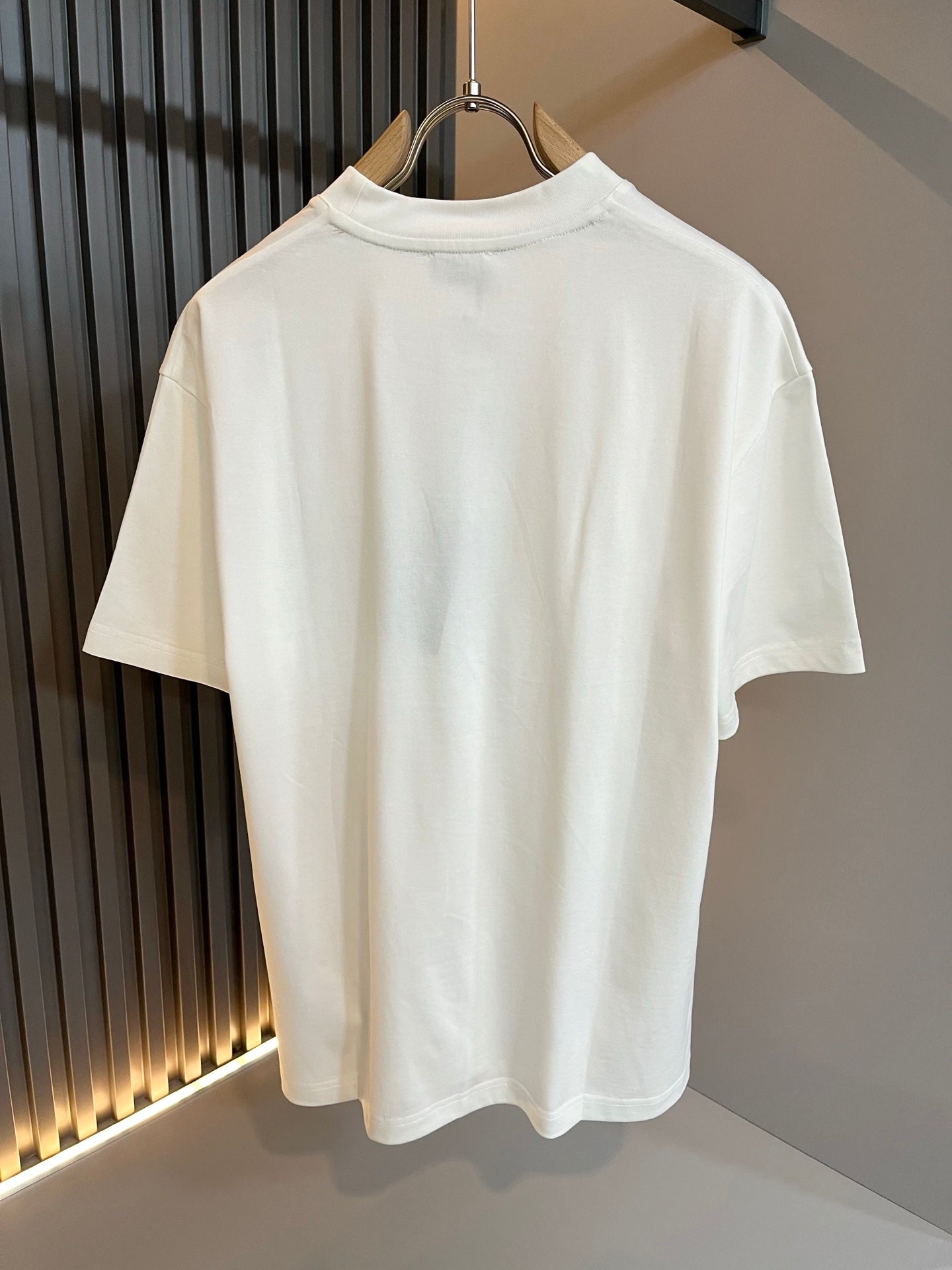 FEND1 2025ss new pattern embroidery t-shirt cotton