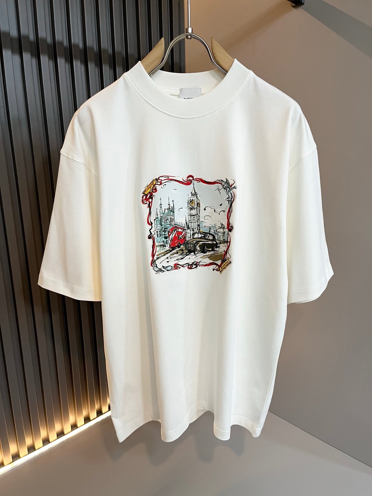 BURB* 2025ss new t-shirt graphic print design