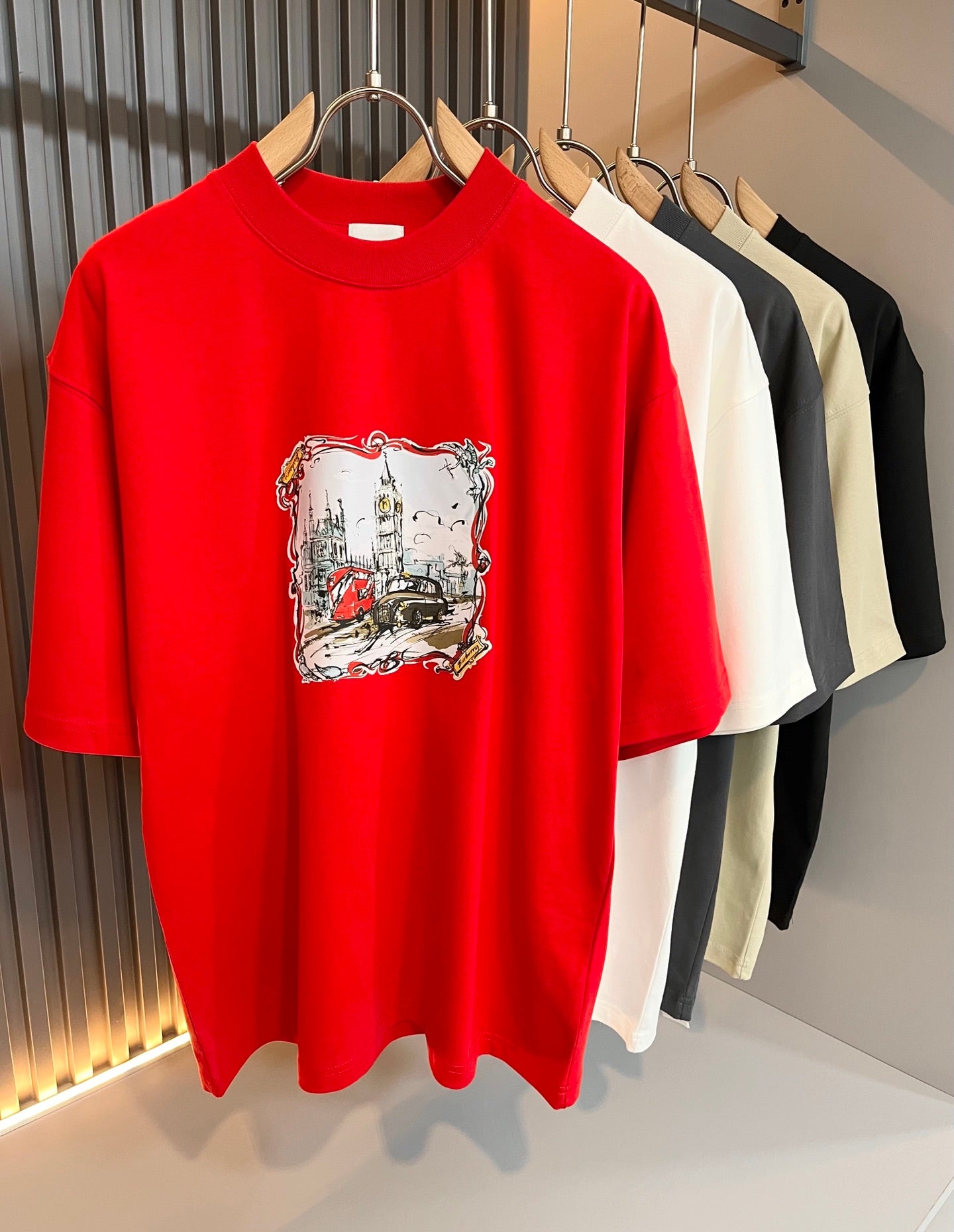 BURB* 2025ss new t-shirt graphic print design