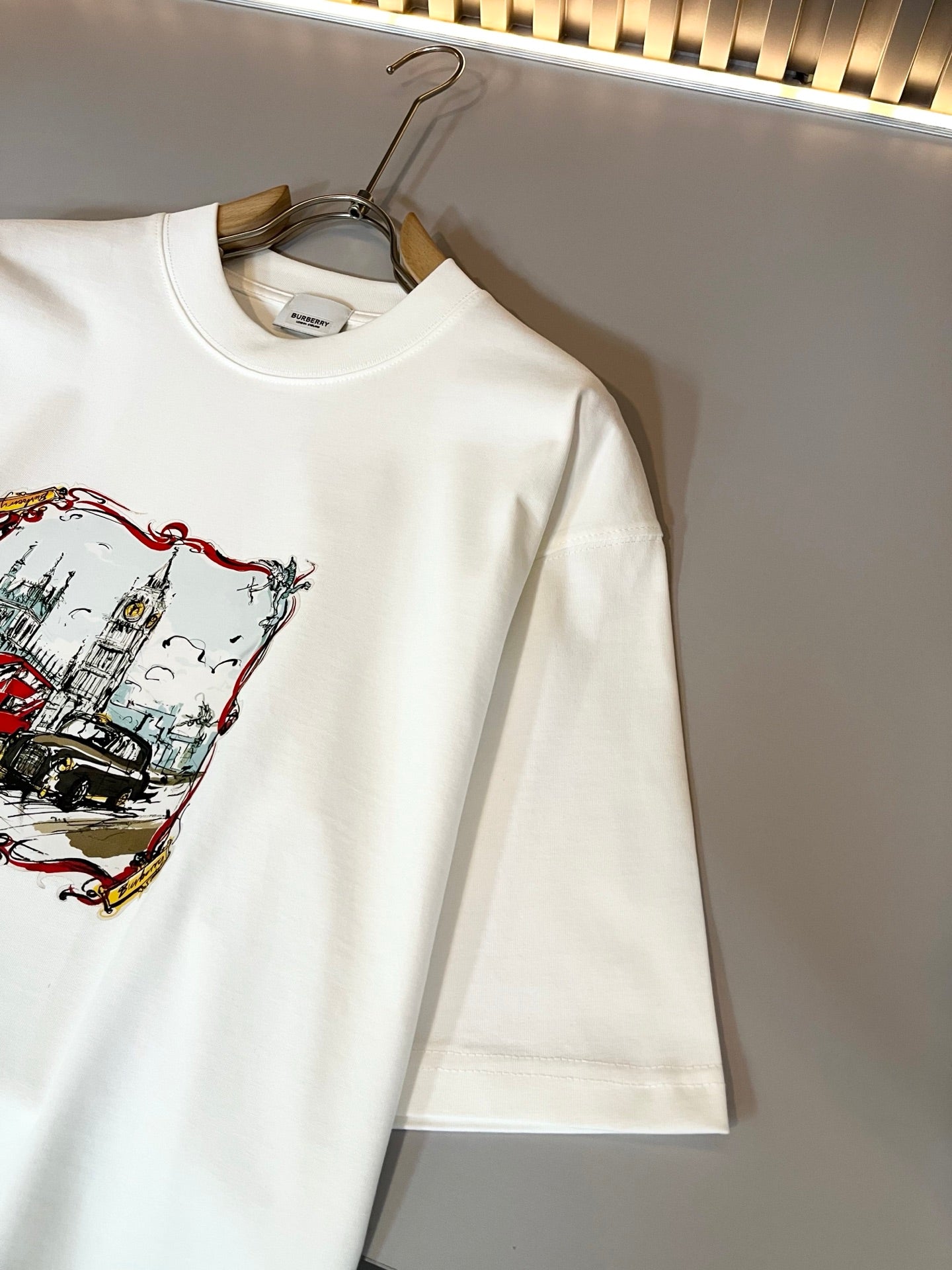 BURB* 2025ss new t-shirt graphic print design