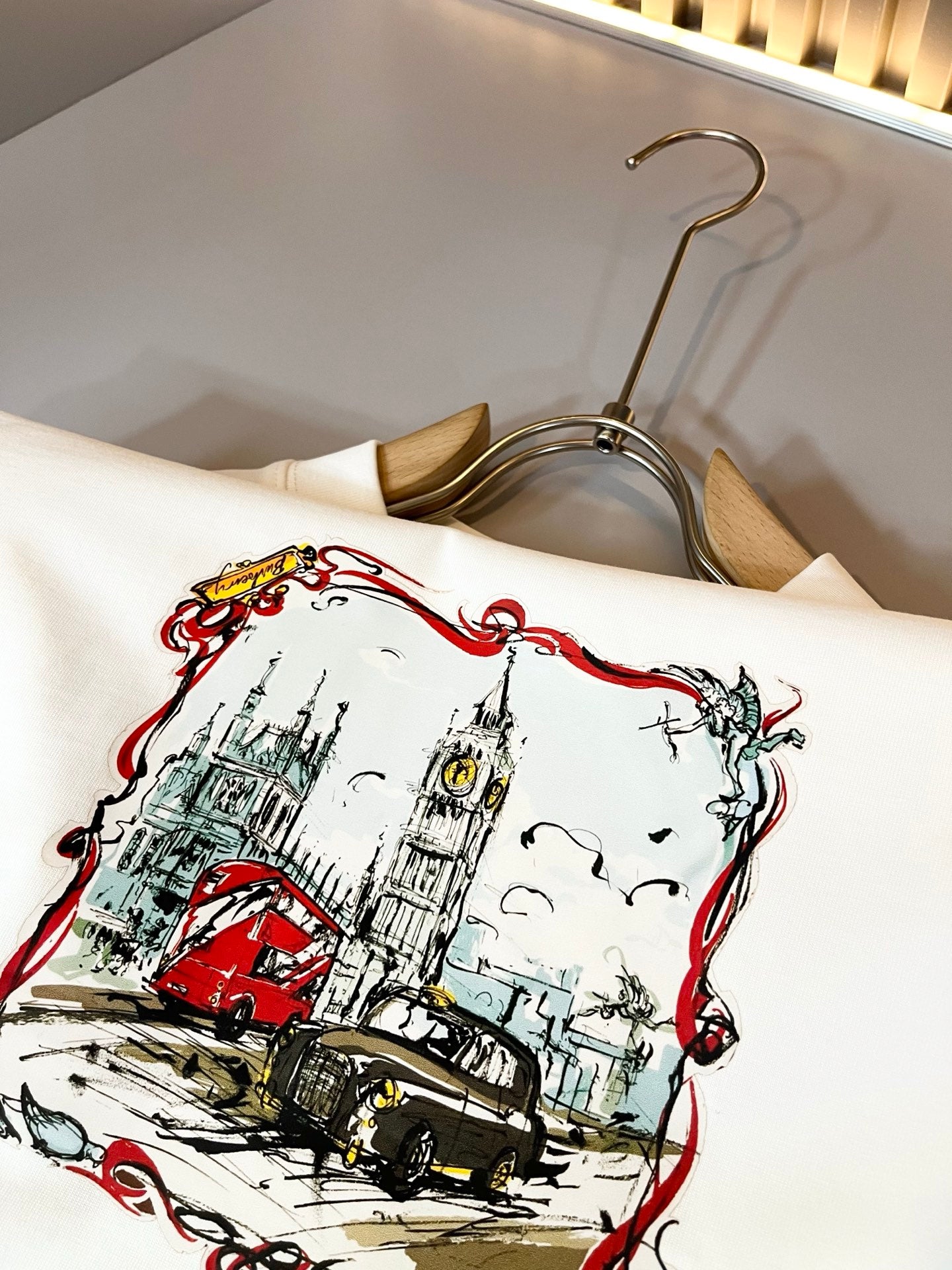 BURB* 2025ss new t-shirt graphic print design