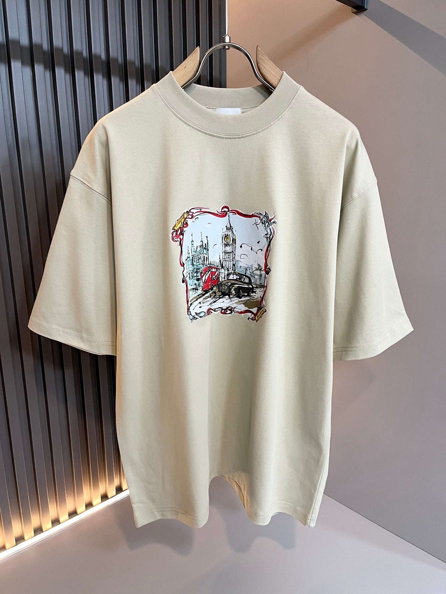 BURB* 2025ss new t-shirt graphic print design