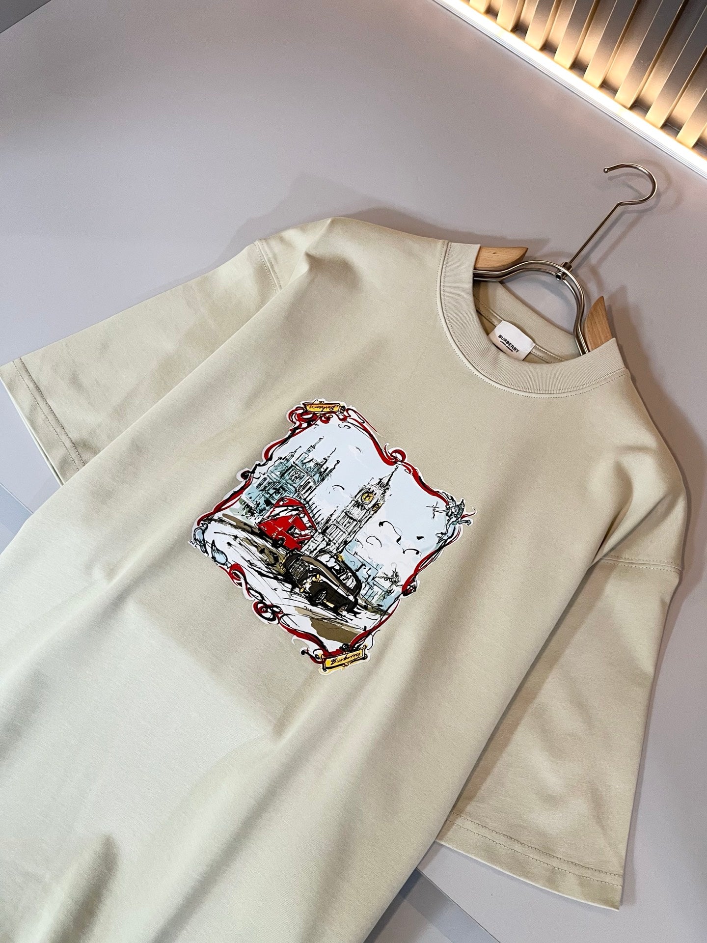 BURB* 2025ss new t-shirt graphic print design
