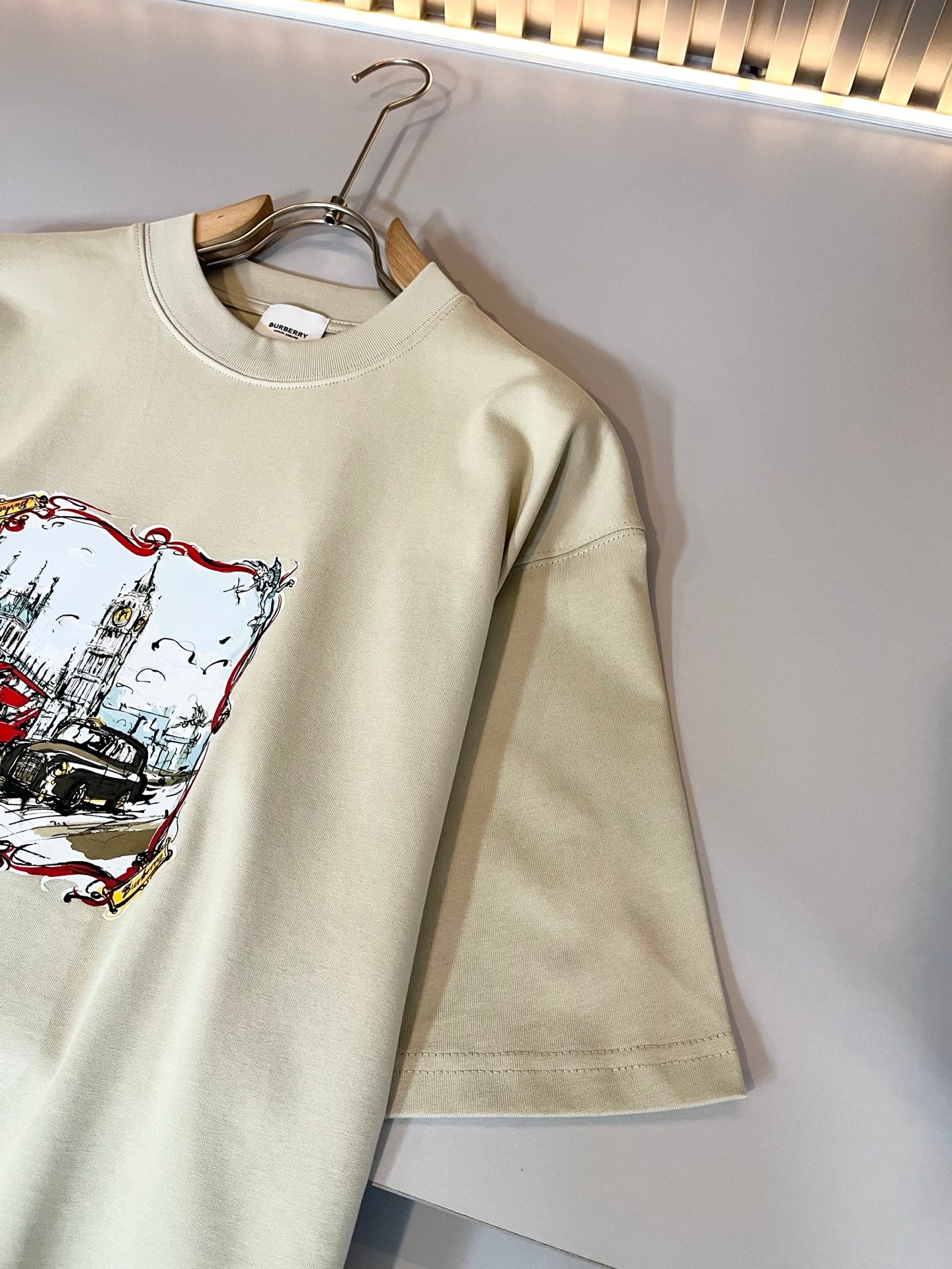 BURB* 2025ss new t-shirt graphic print design