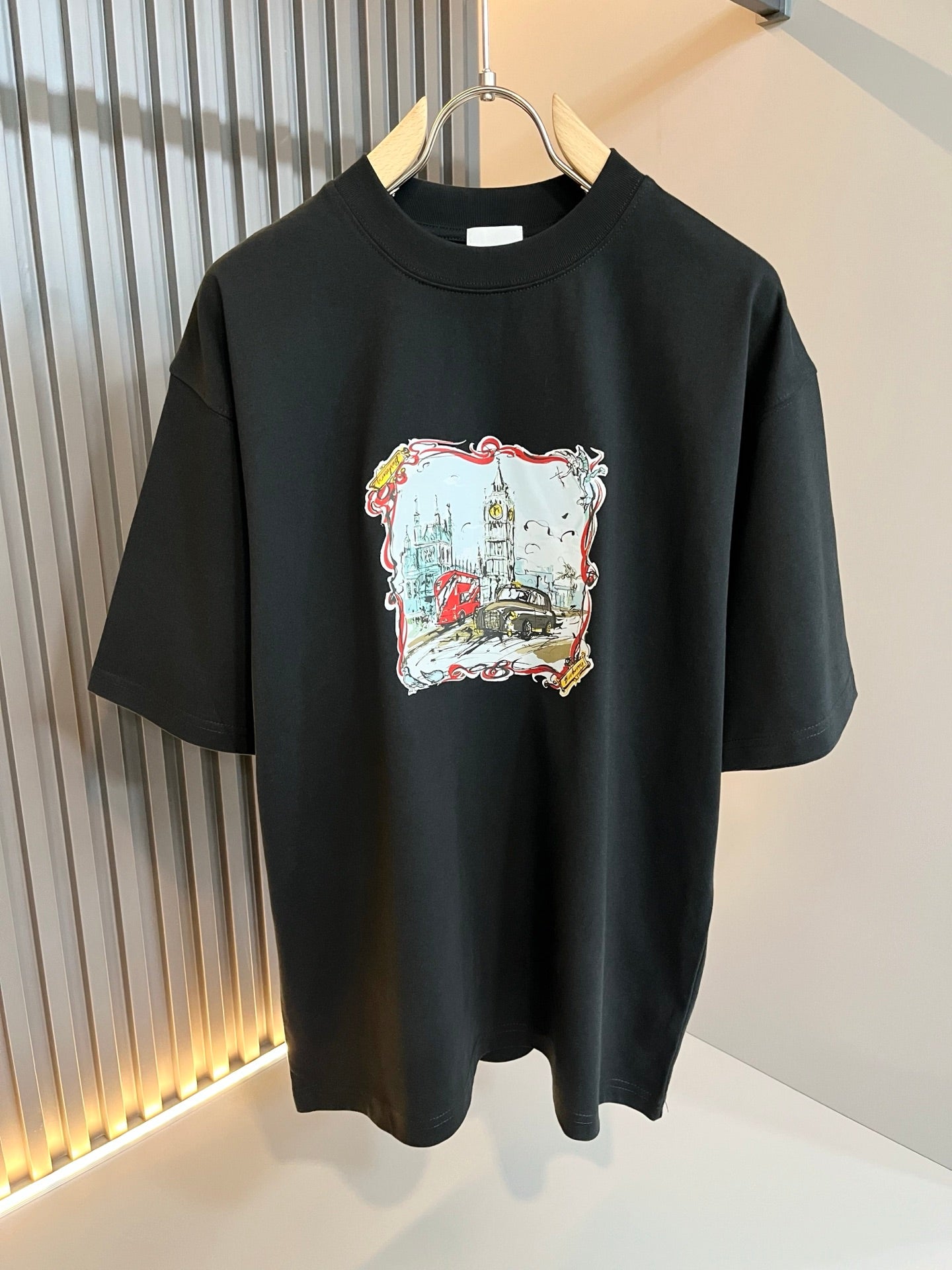 BURB* 2025ss new t-shirt graphic print design