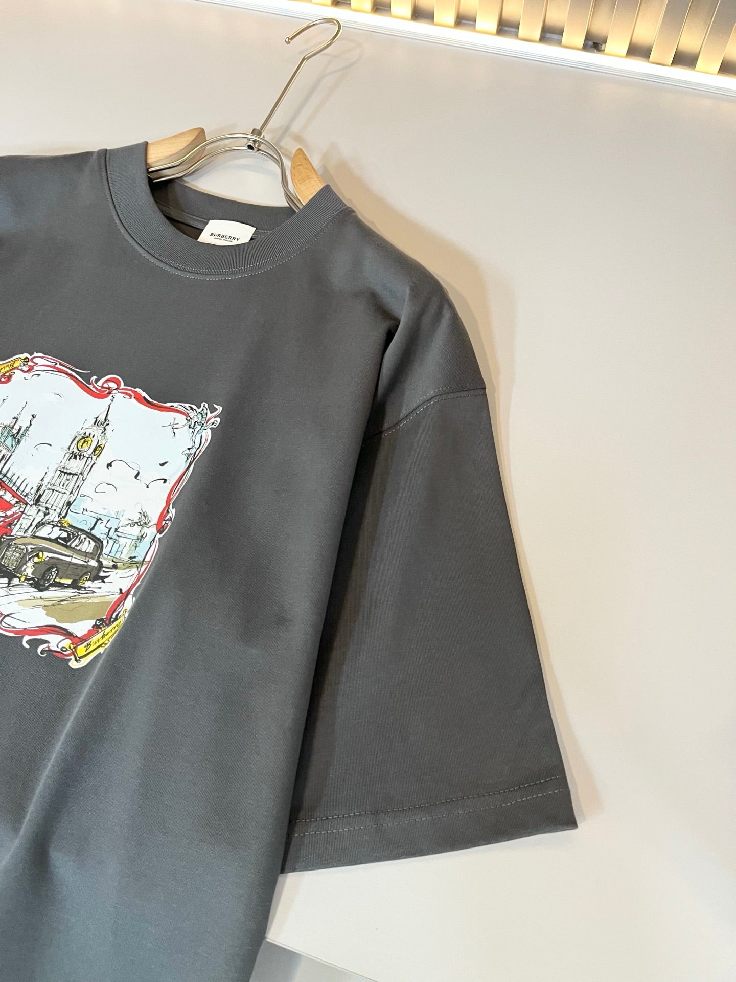 BURB* 2025ss new t-shirt graphic print design