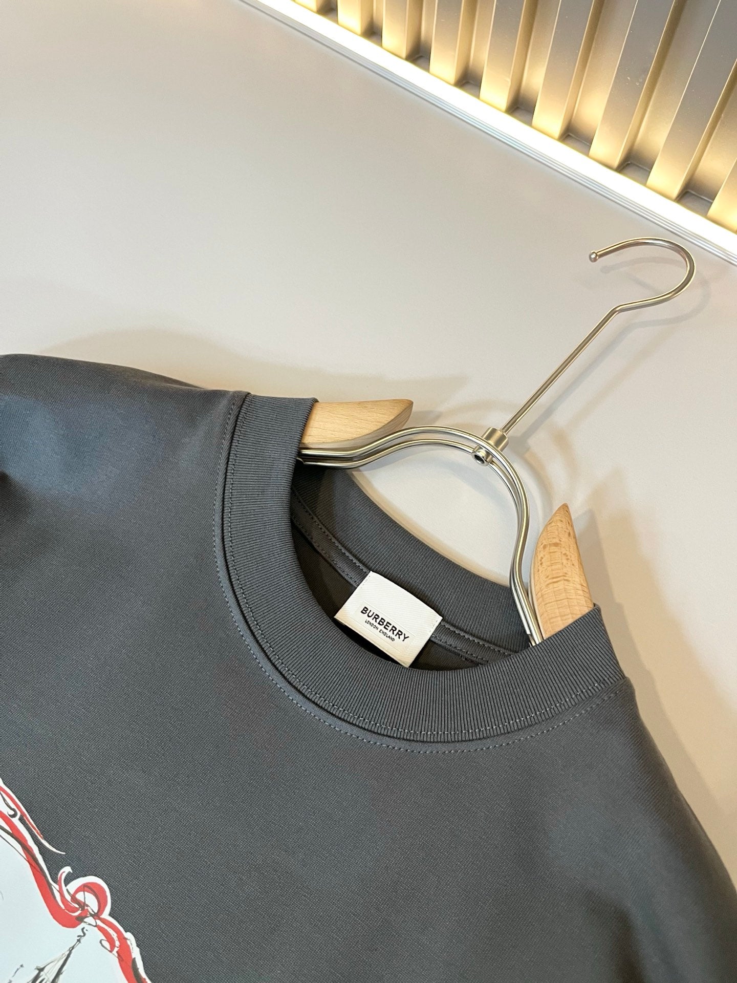 BURB* 2025ss new t-shirt graphic print design