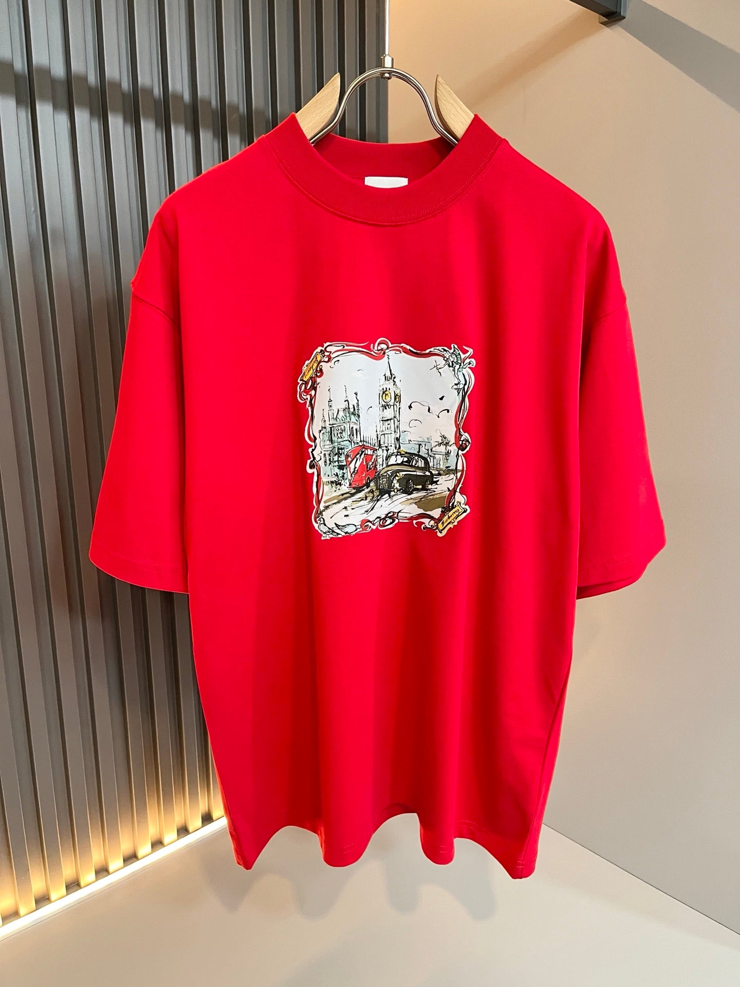 BURB* 2025ss new t-shirt graphic print design