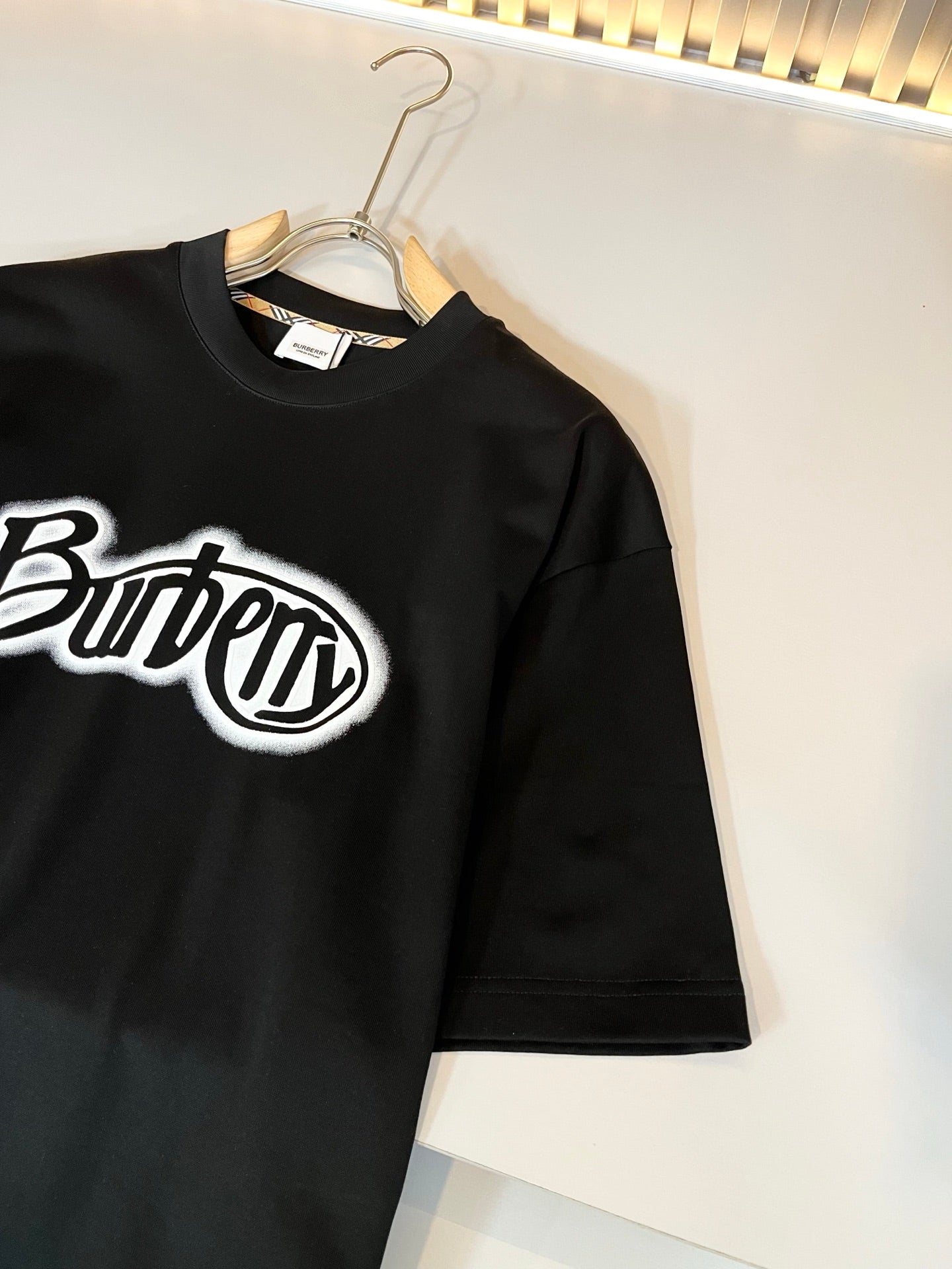 BURB* 2025ss new cotton t-shirt graphic printing