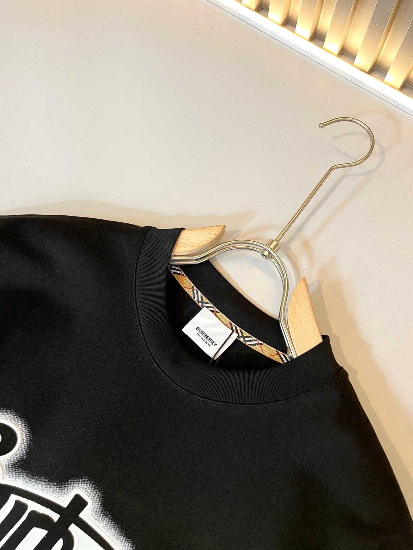 BURB* 2025ss new cotton t-shirt graphic printing