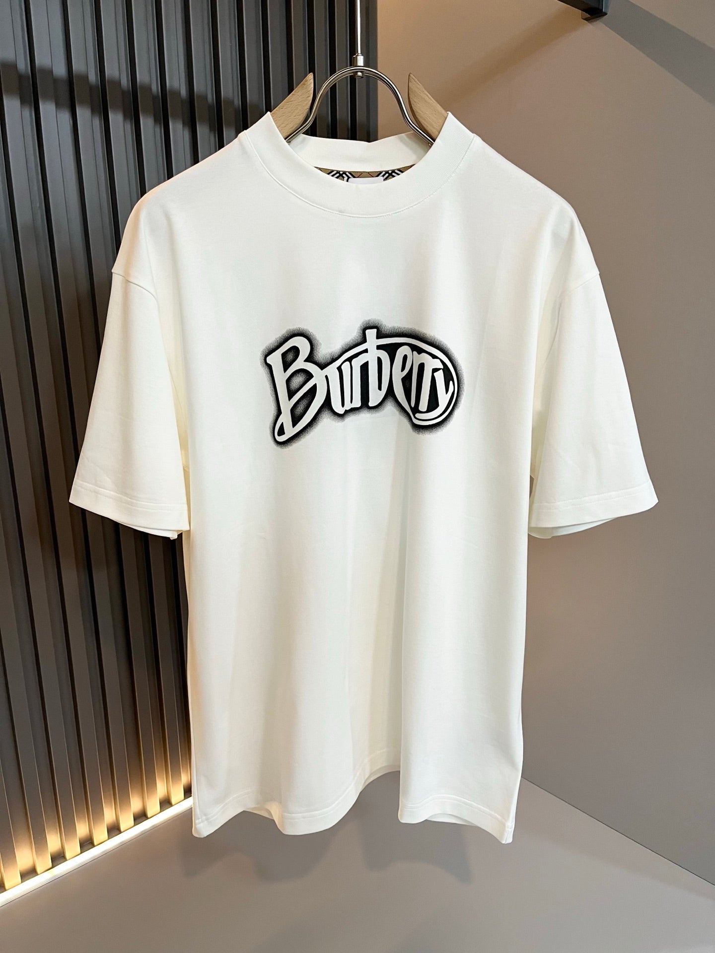 BURB* 2025ss new cotton t-shirt graphic printing