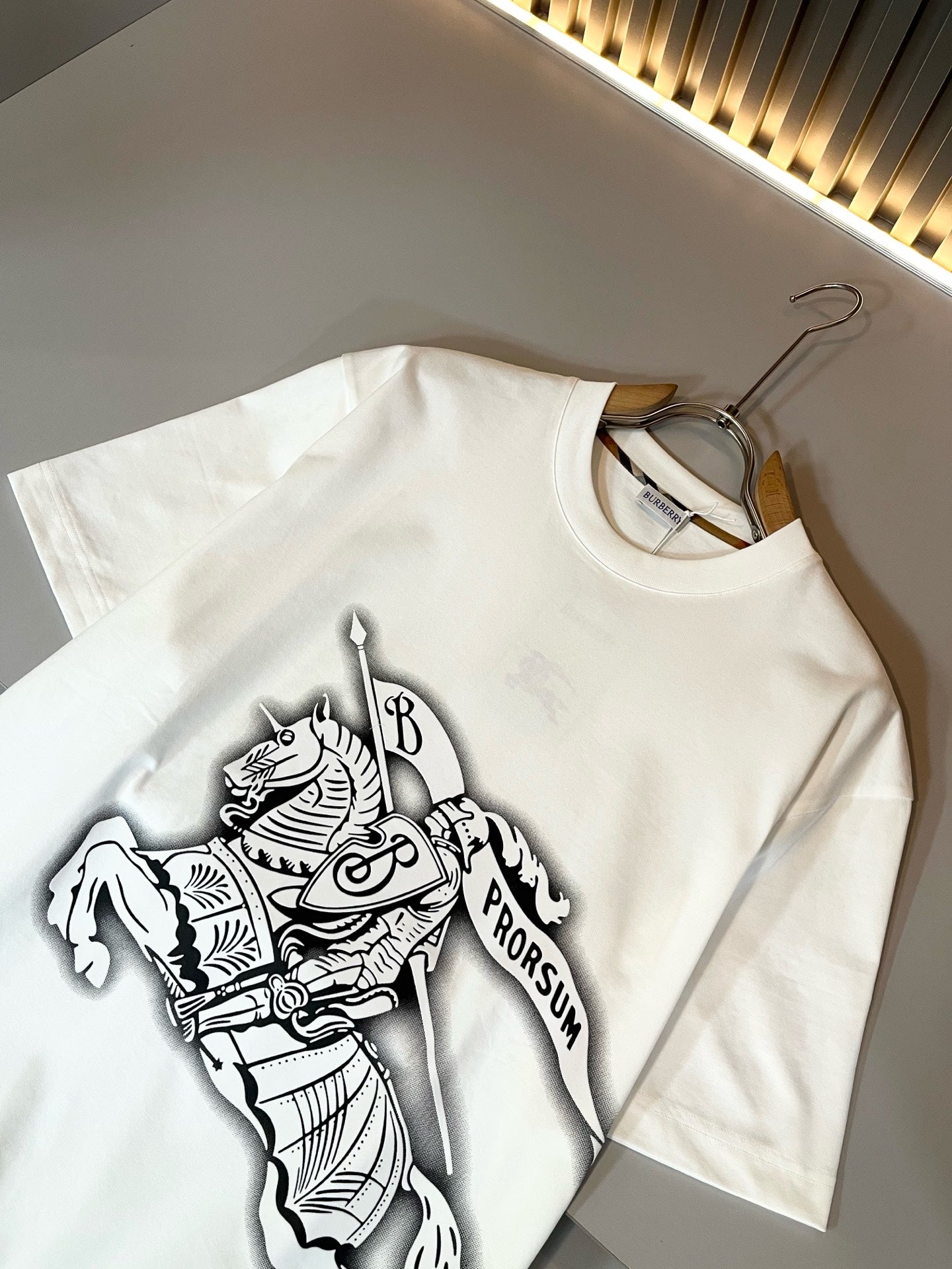 BRUB* 2025ss new t-shirt velvet pattern