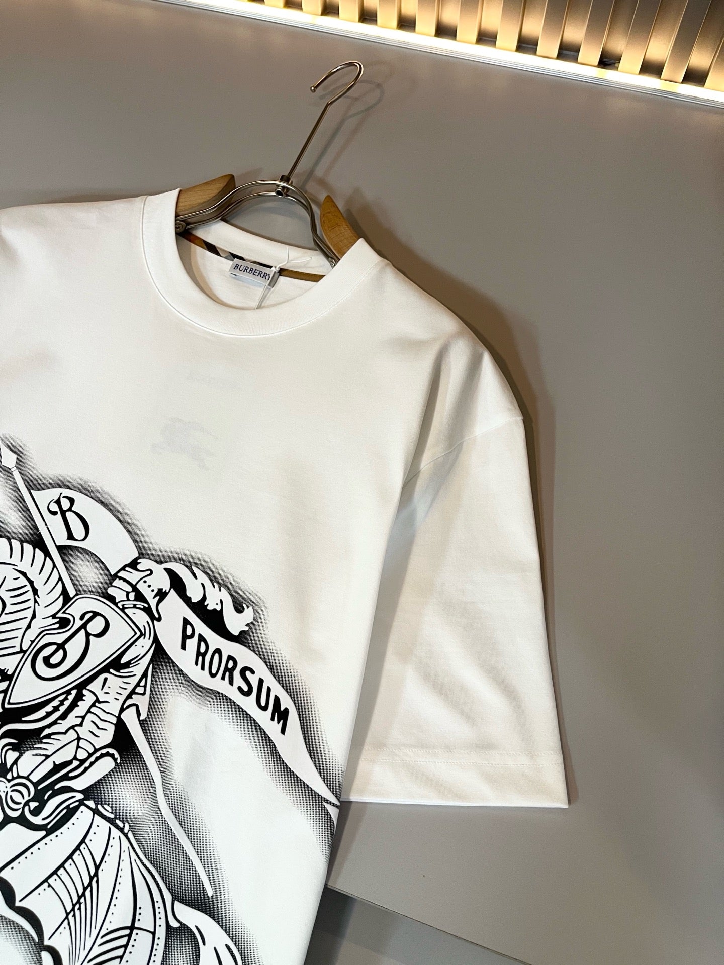 BRUB* 2025ss new t-shirt velvet pattern