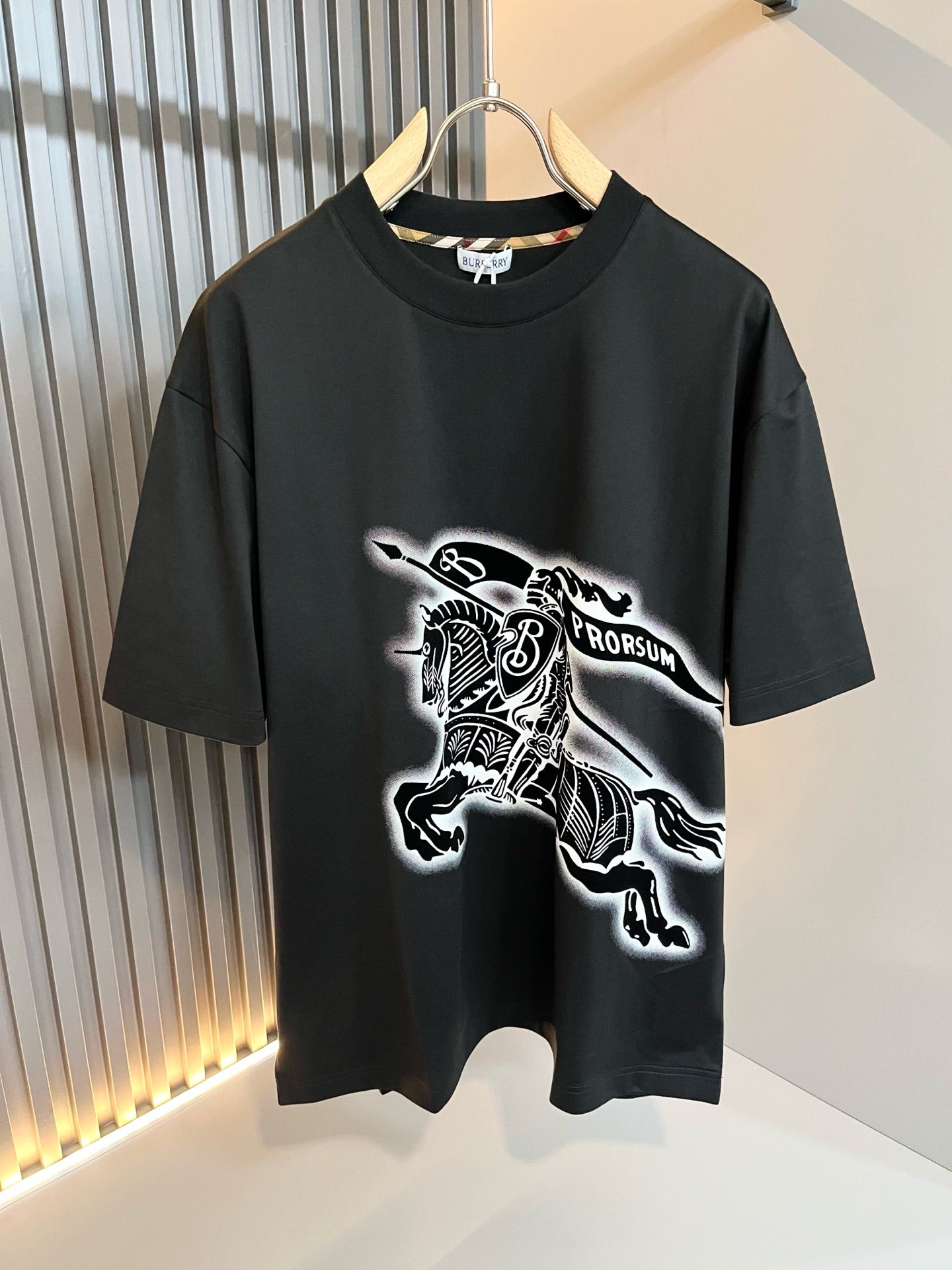 BRUB* 2025ss new t-shirt velvet pattern