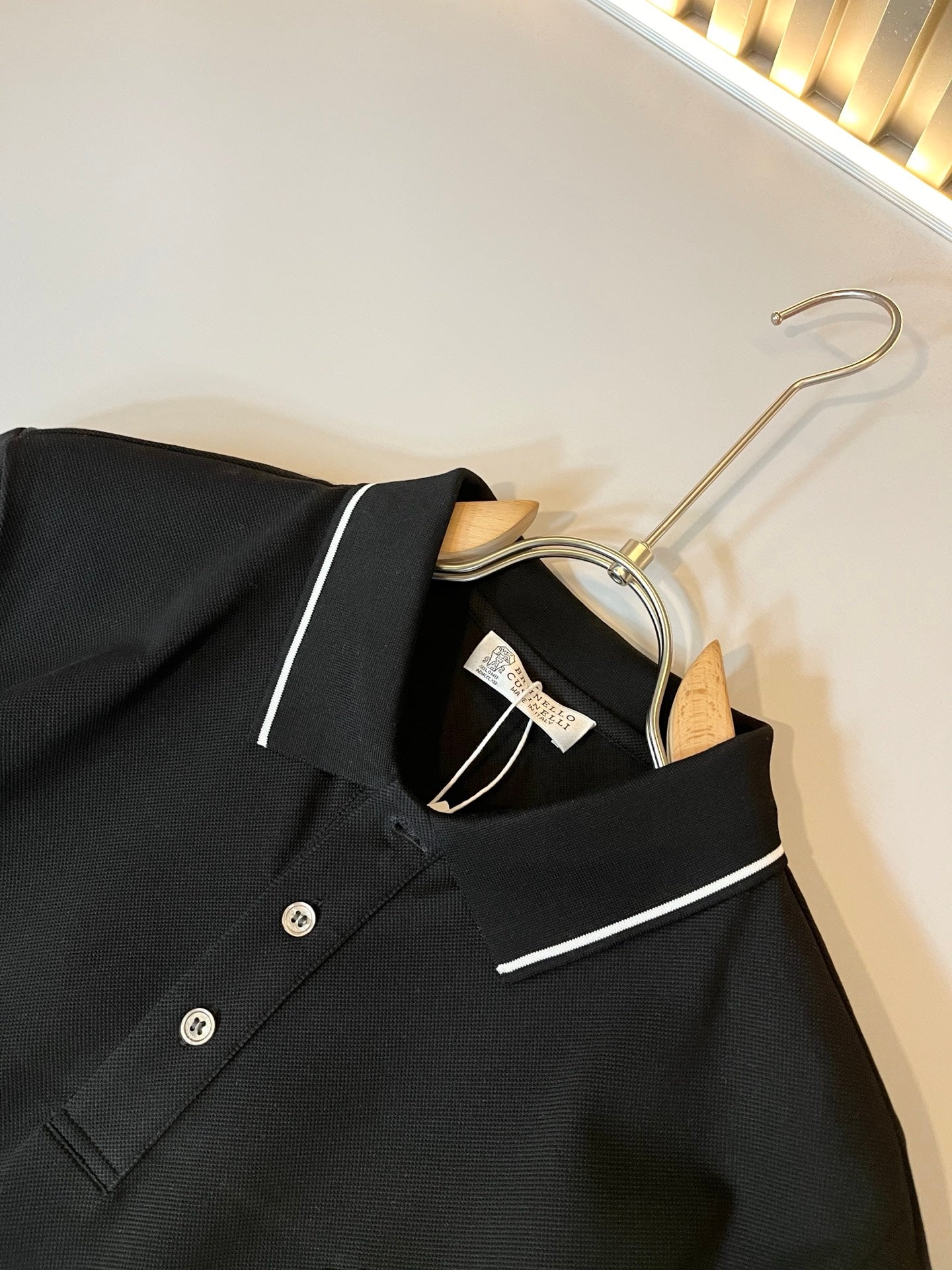BRU*C 2025ss new polo embossed logo on chest