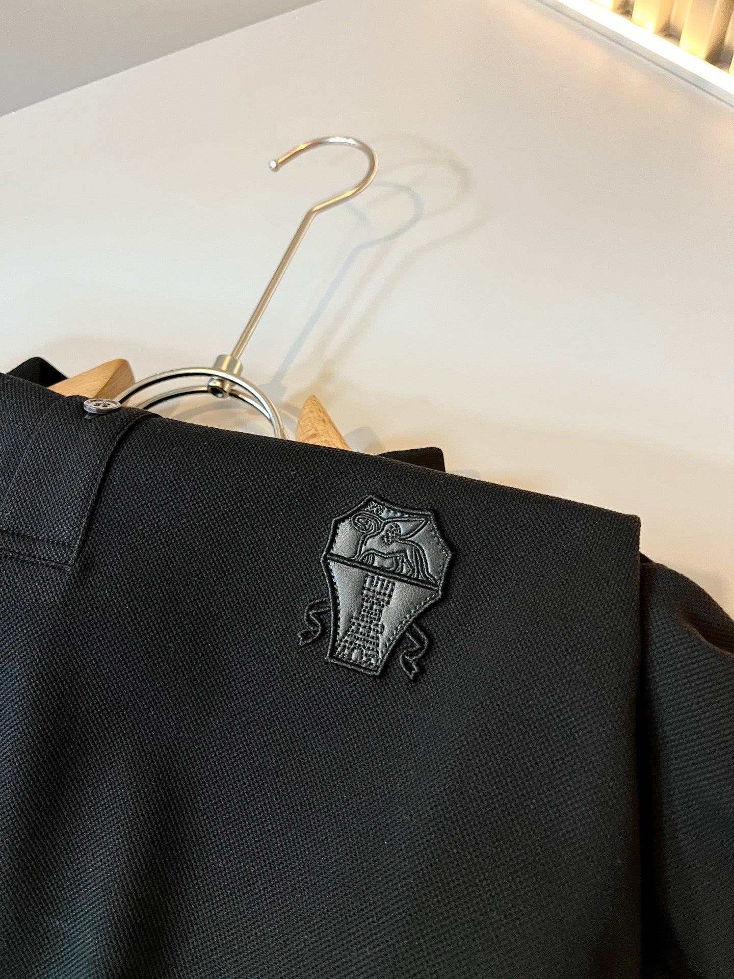 BRU*C 2025ss new polo embossed logo on chest